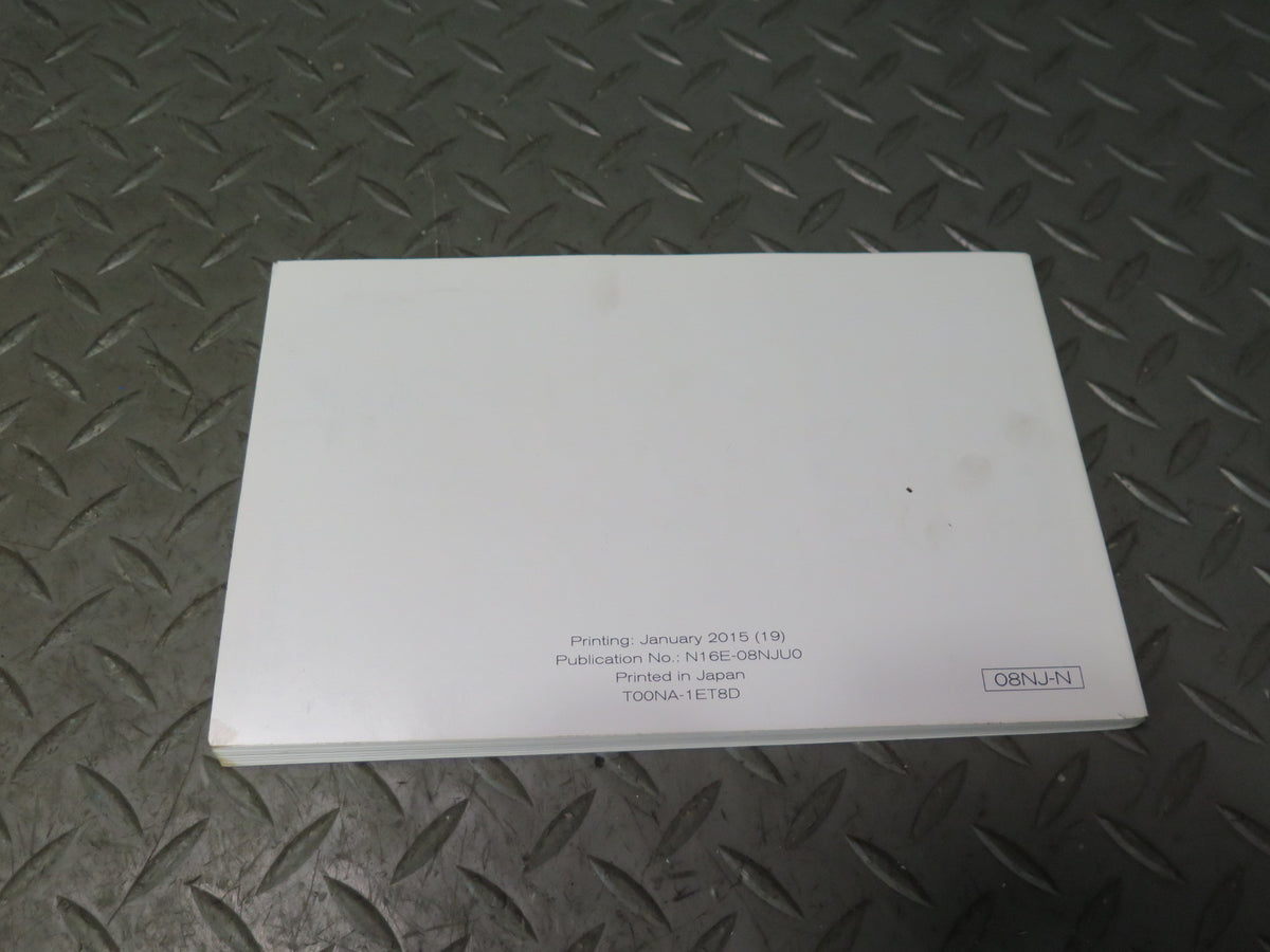 2016 Nissan Z34 370Z Nismo Tech Coupe Owners Guide Manual Book Set w Case OEM