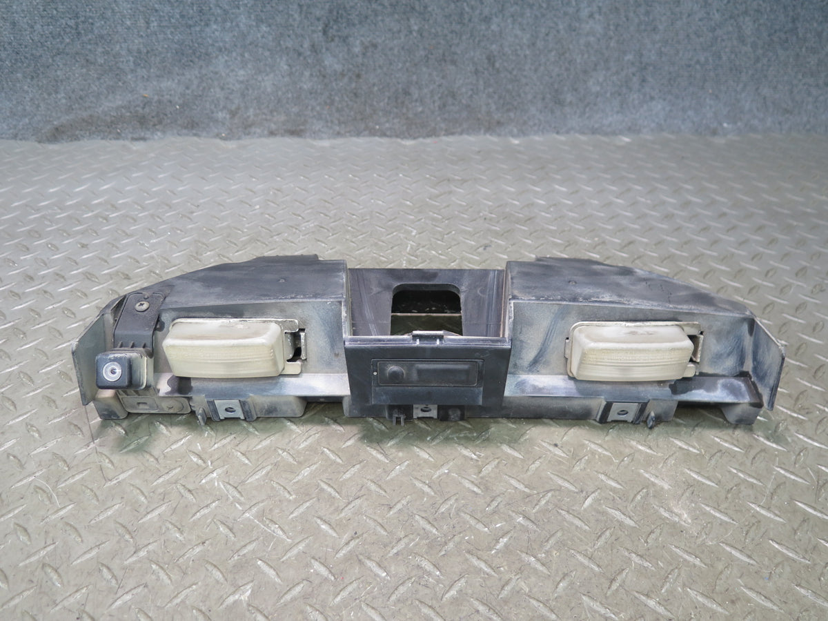 11-18 Nissan Z34 370Z Rear License Plate Light Lamp w Camera & Trunk Button OEM