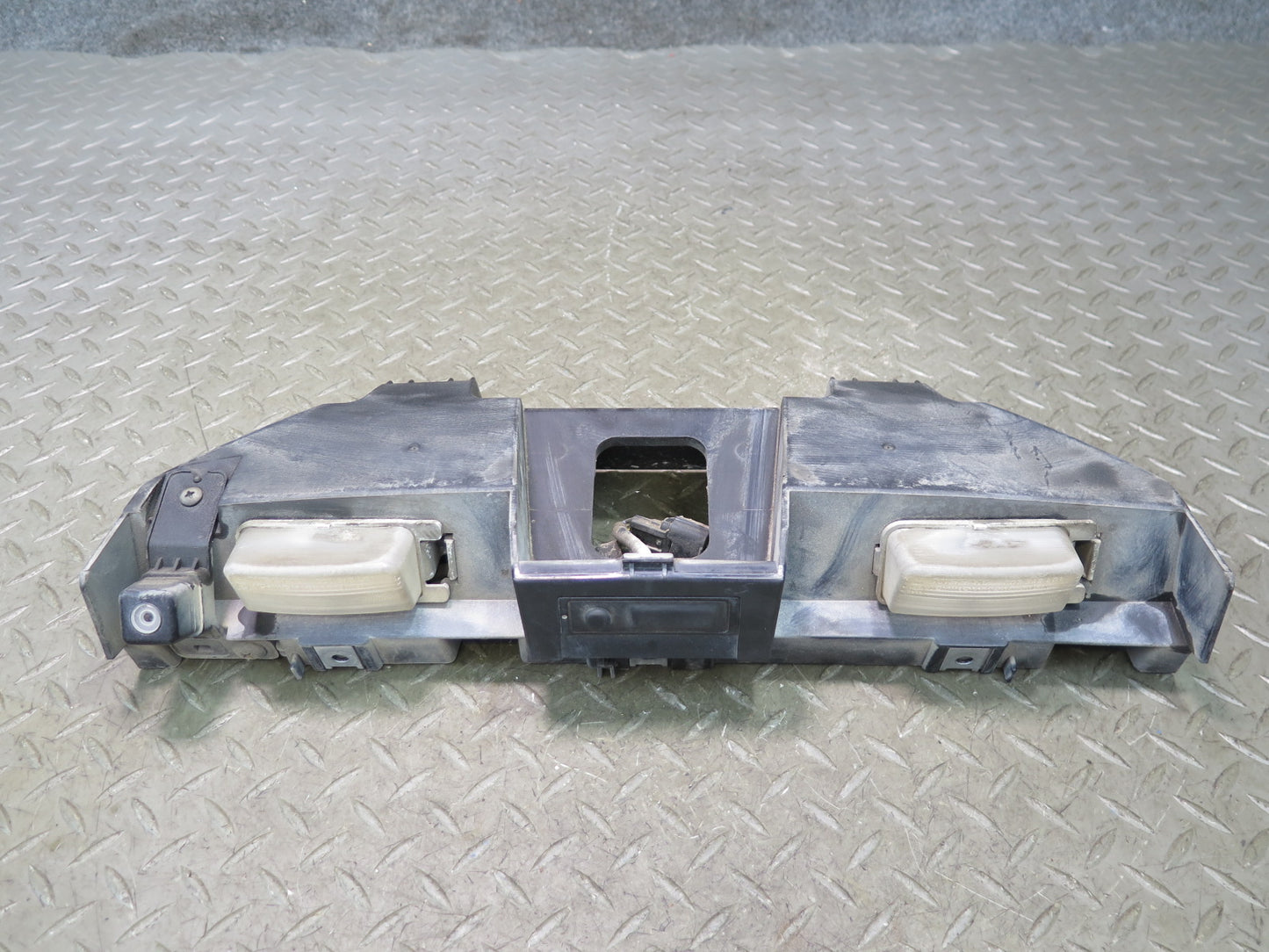 11-18 Nissan Z34 370Z Rear License Plate Light Lamp w Camera & Trunk Button OEM