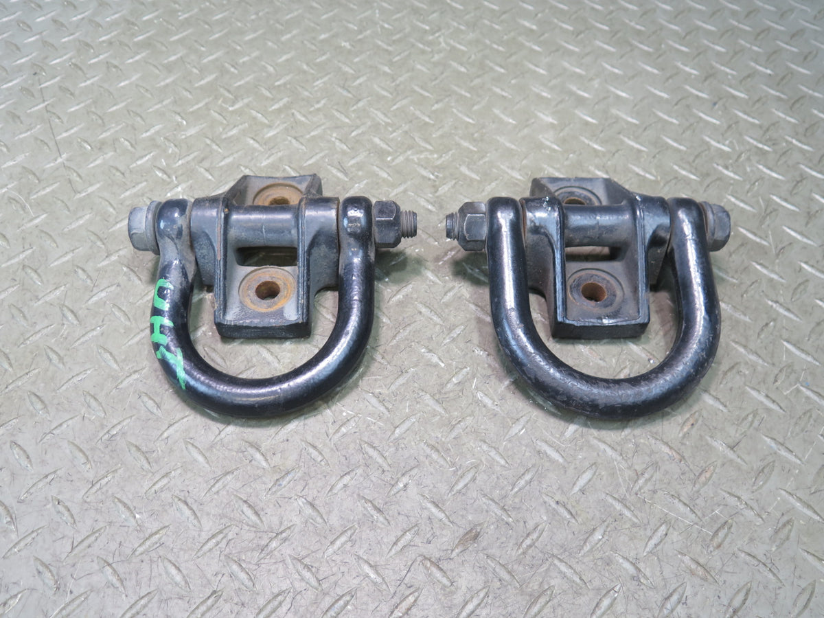2003-2007 Hummer H2 Rear Bumper TOW Towing Hook Ring Set of 2