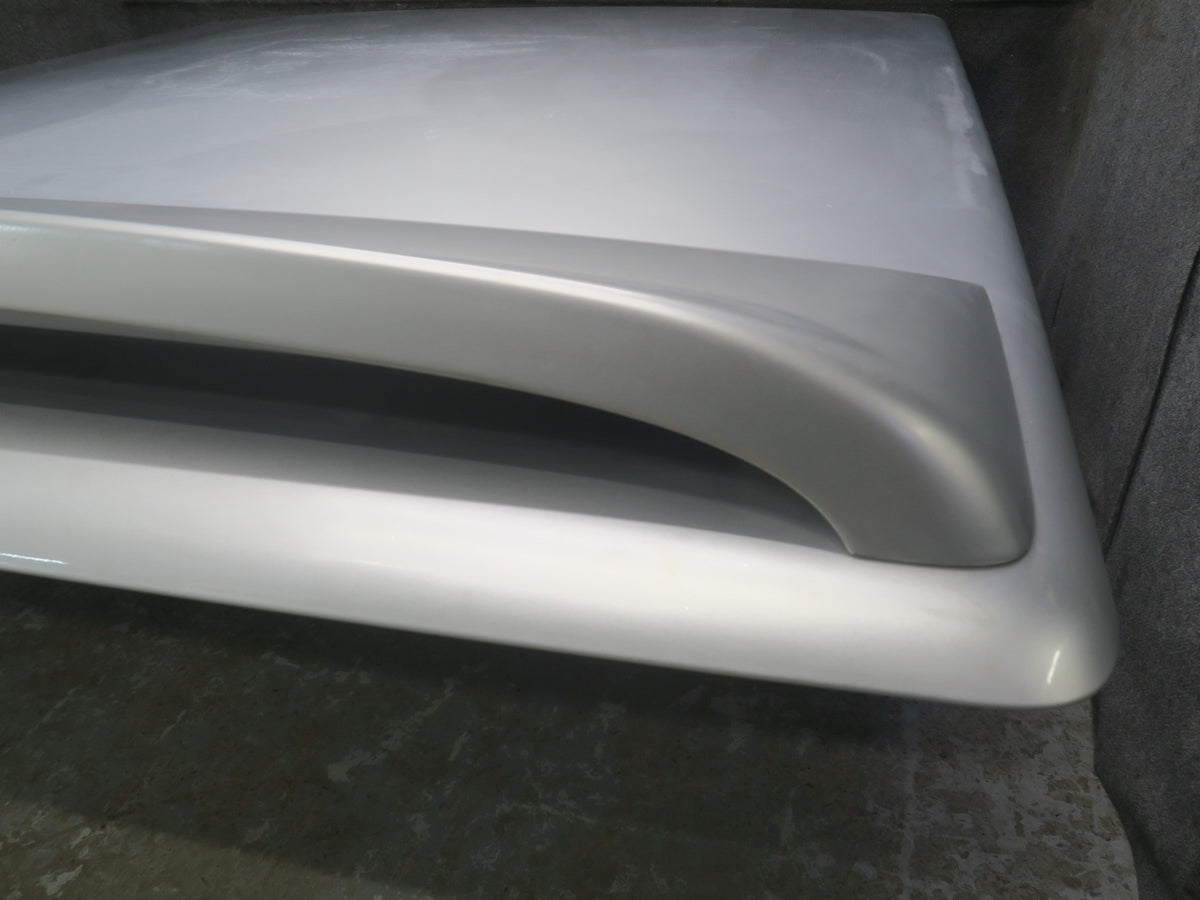 05-06 Dodge RAM SRT10 DR BED Hard Tonneau Cover w Spoiler Bright Silver OEM