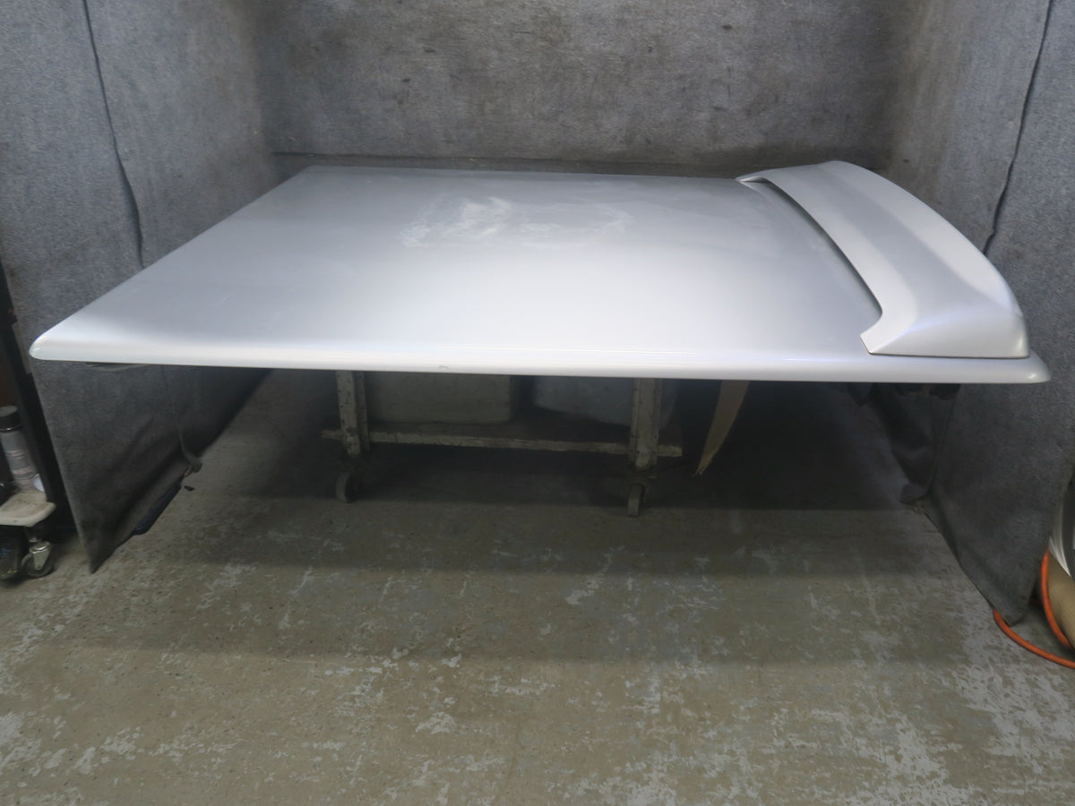 05-06 Dodge RAM SRT10 DR BED Hard Tonneau Cover w Spoiler Bright Silver OEM