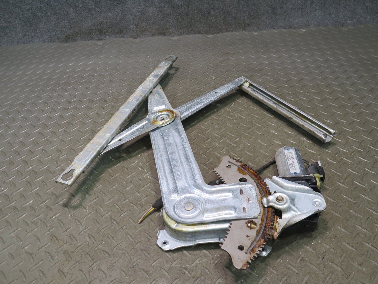 02-08 Dodge RAM 1500 DR Rear Left Door Window Regulator w Motor OEM