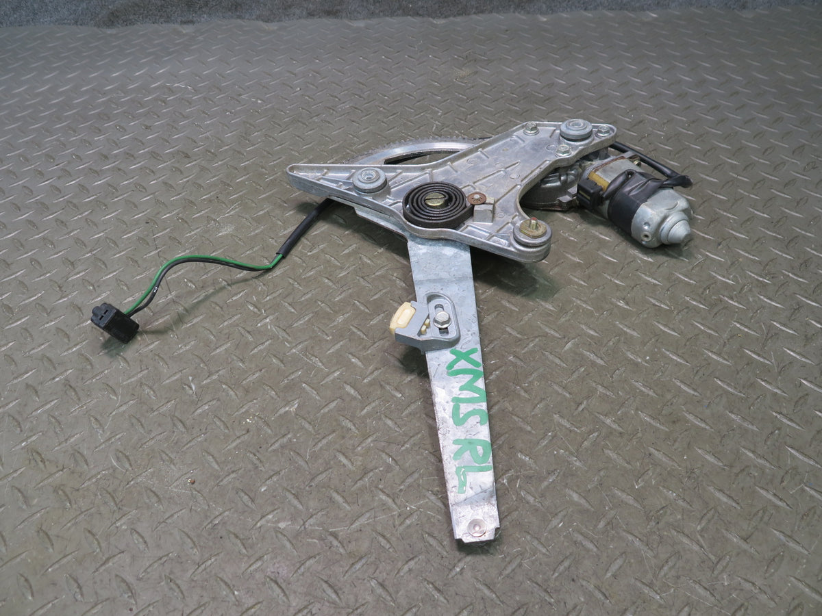 86-91 Mercedes W126 560SEL Sedan Rear Left Door Window Regulator w Motor OEM