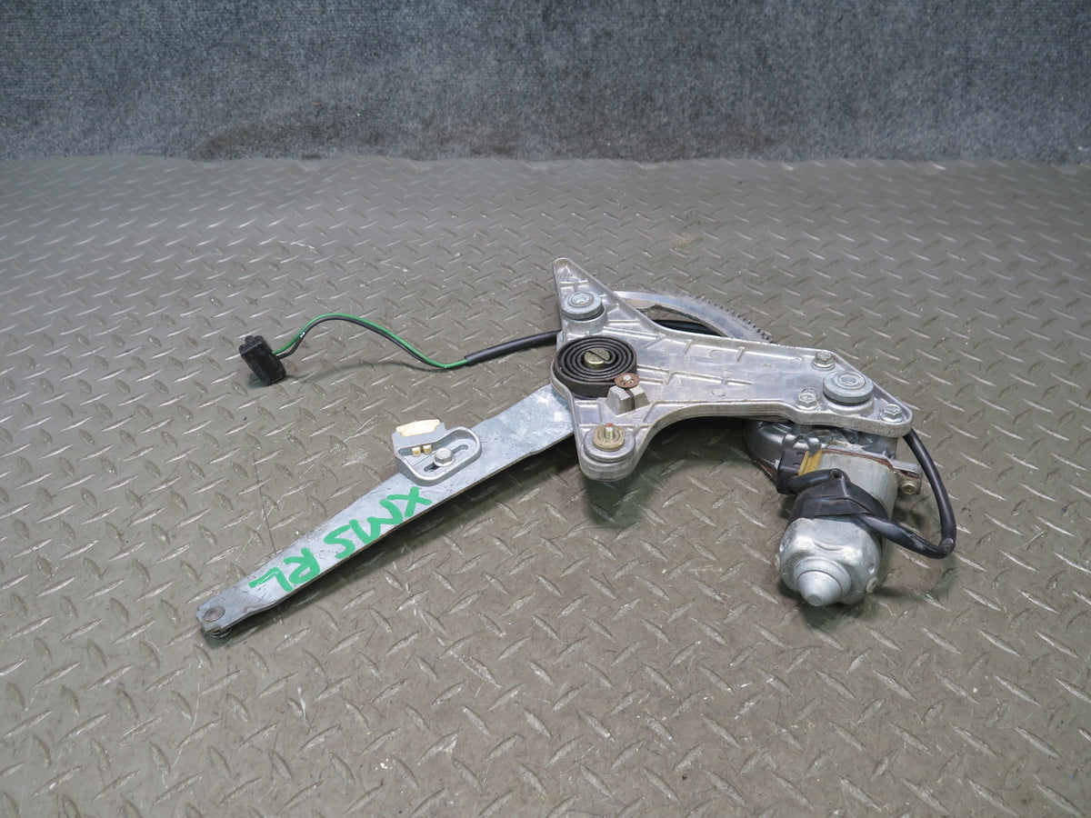 86-91 Mercedes W126 560SEL Sedan Rear Left Door Window Regulator w Motor OEM