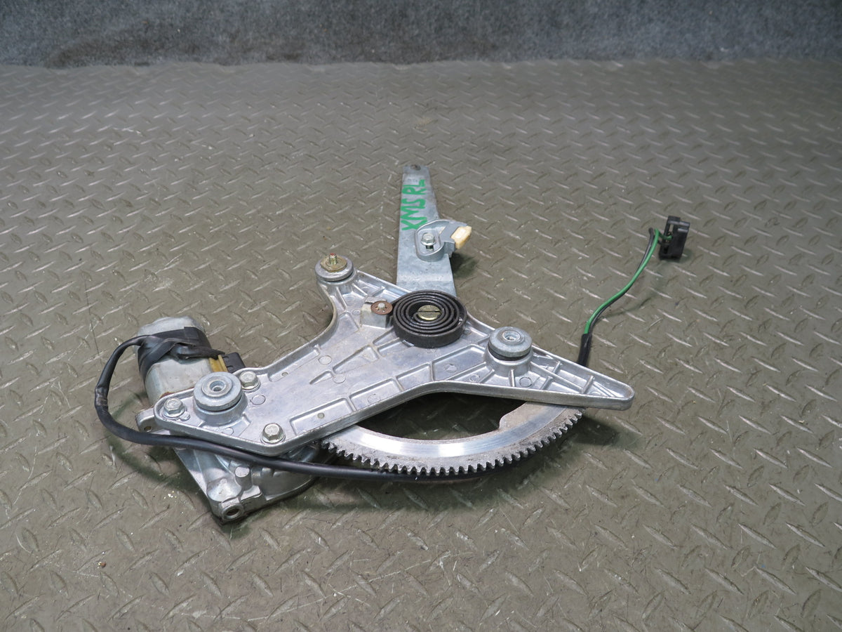 86-91 Mercedes W126 560SEL Sedan Rear Left Door Window Regulator w Motor OEM