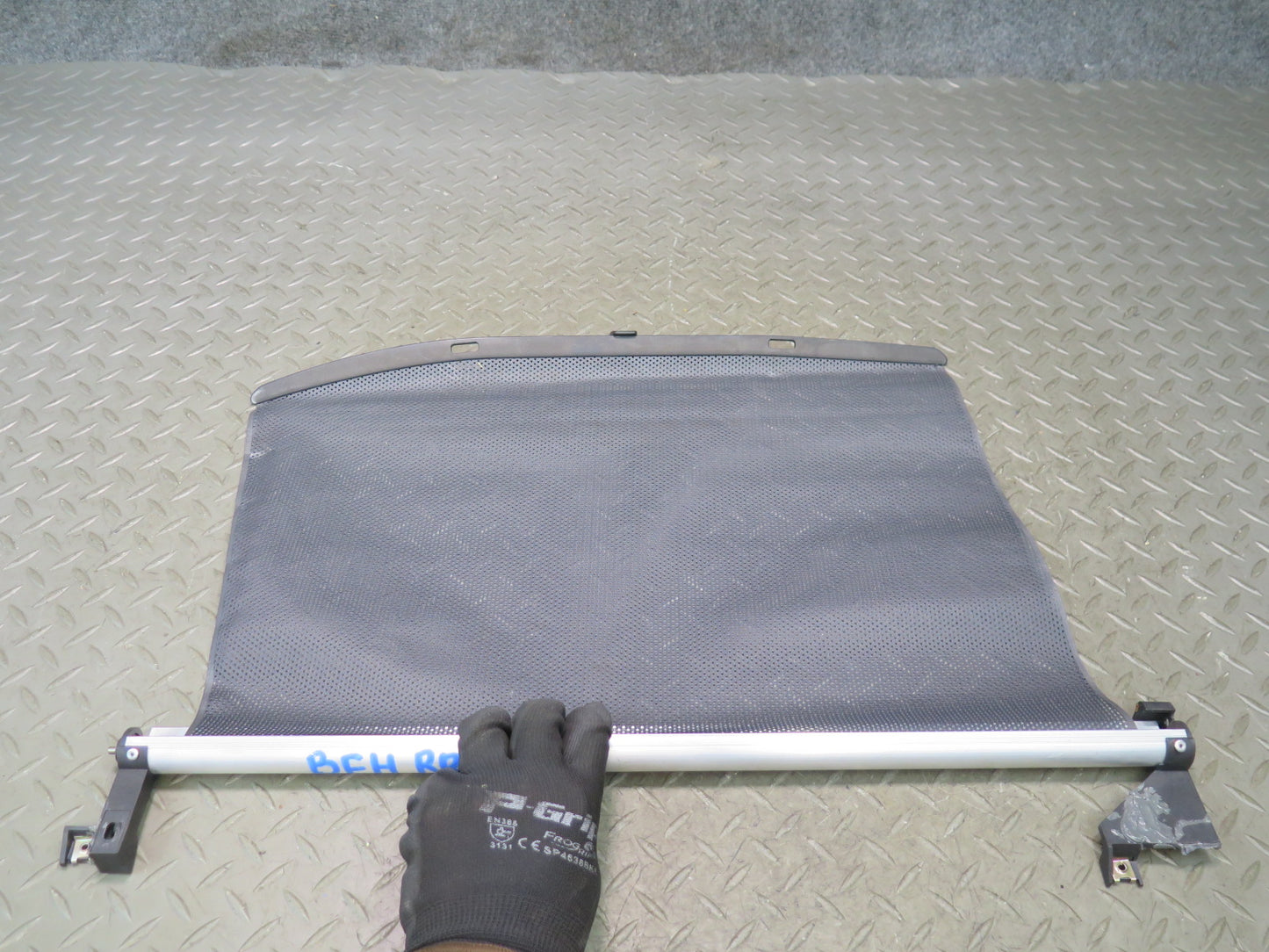 97-03 BMW E39 540i Sedan Rear Right Door Window Sun Shade Roller Blind OEM