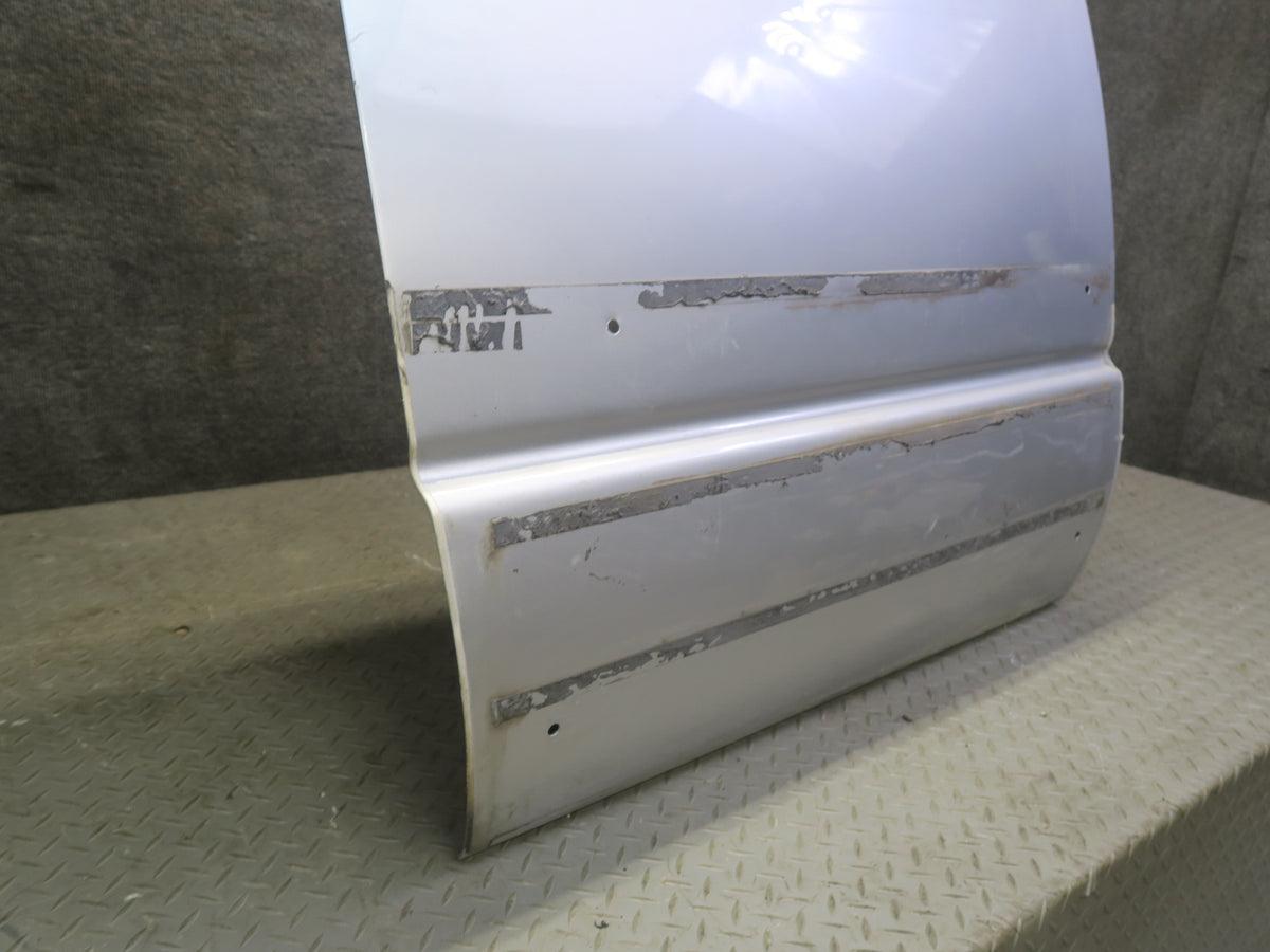 02-08 Dodge RAM 1500 DR Crew CAB Rear Left Door Shell Panel Bright Silver OEM