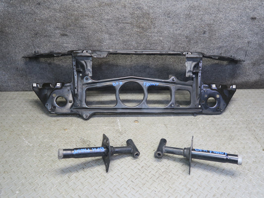 97-03 BMW E39 540i Front Radiator Core Support Panel Reinforcement Shock Set OEM