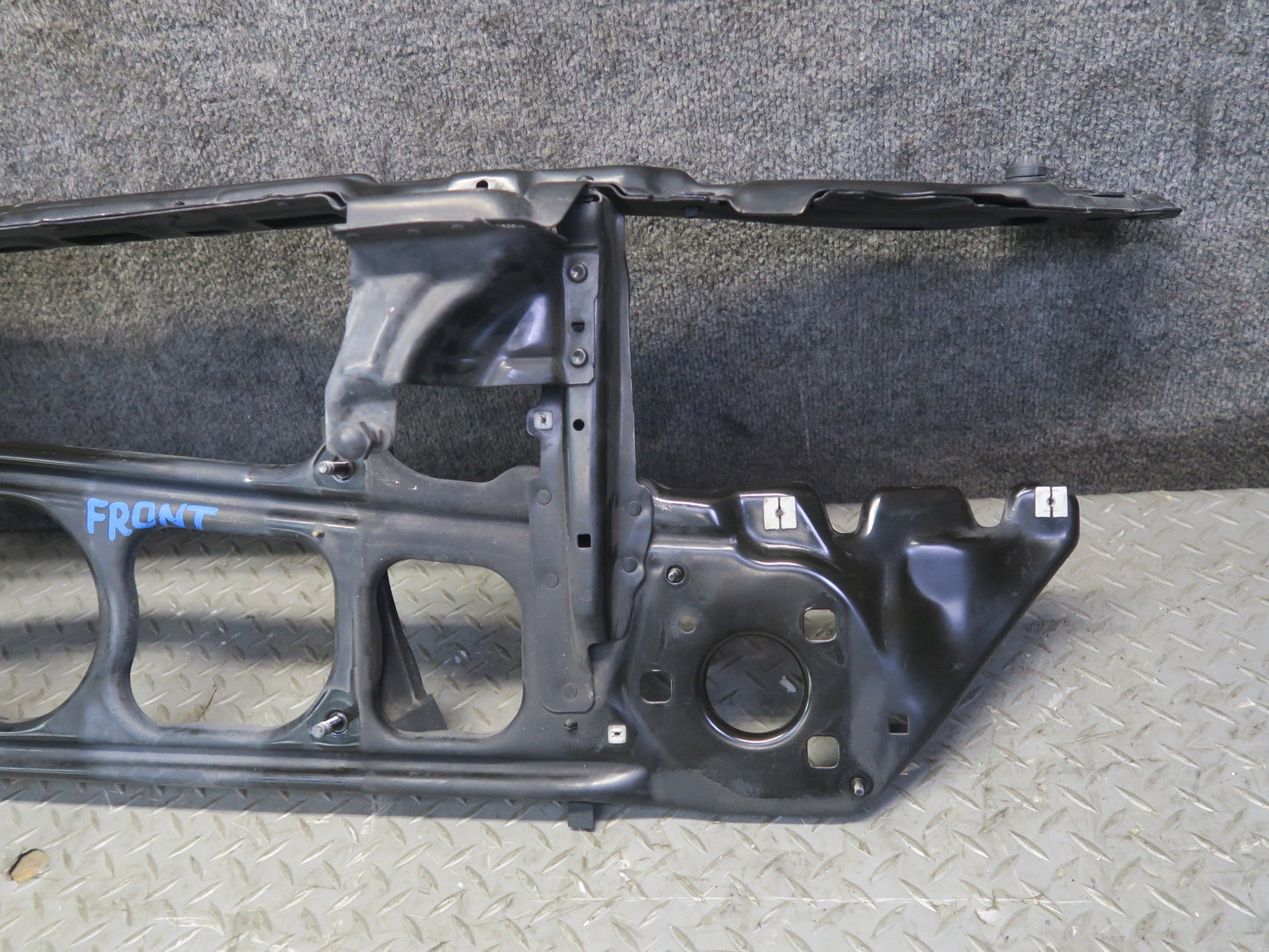 97-03 BMW E39 540i Front Radiator Core Support Panel Reinforcement Shock Set OEM