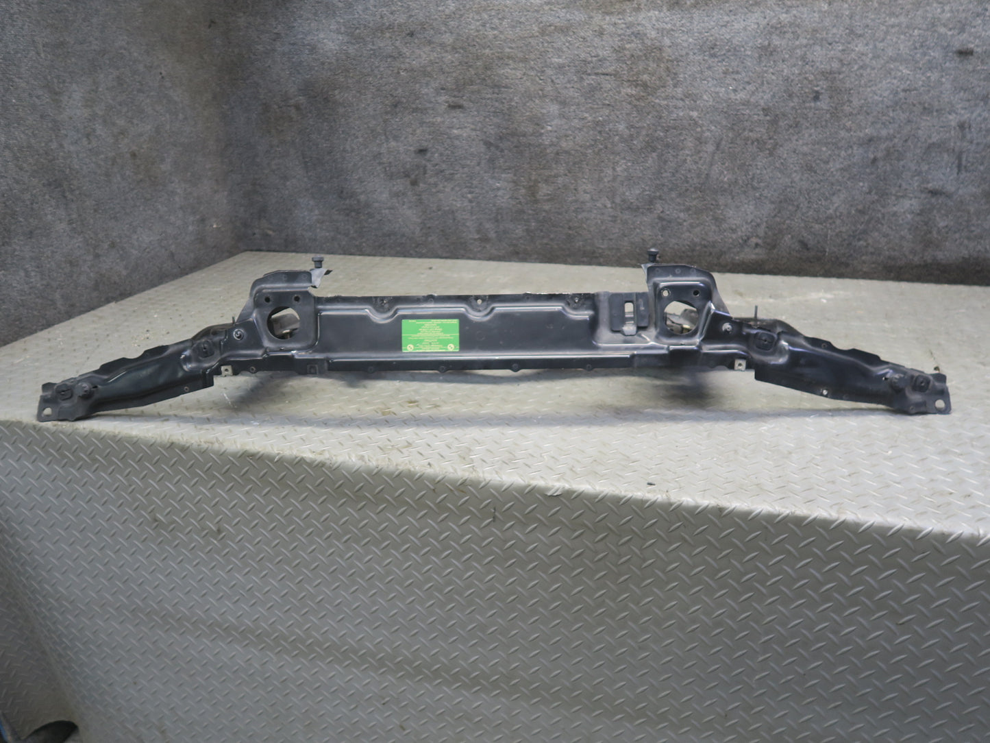 97-03 BMW E39 540i Front Radiator Core Support Panel Reinforcement Shock Set OEM
