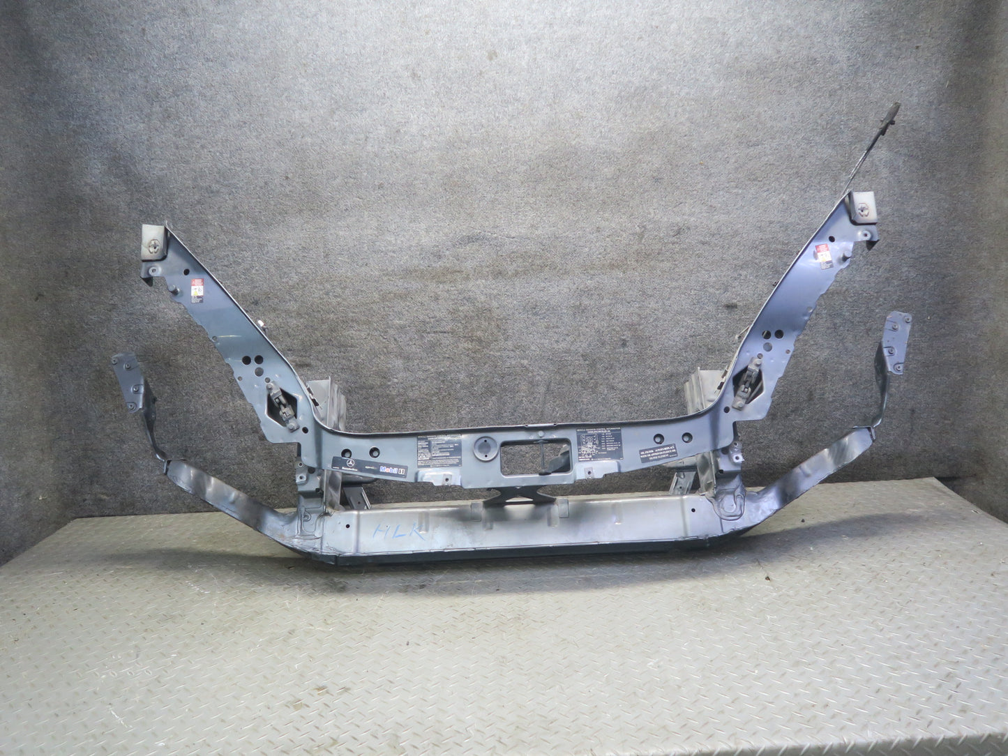 05-08 Mercedes R171 SLK Front Impact Reinforcement Bar Radiator Core Horns OEM