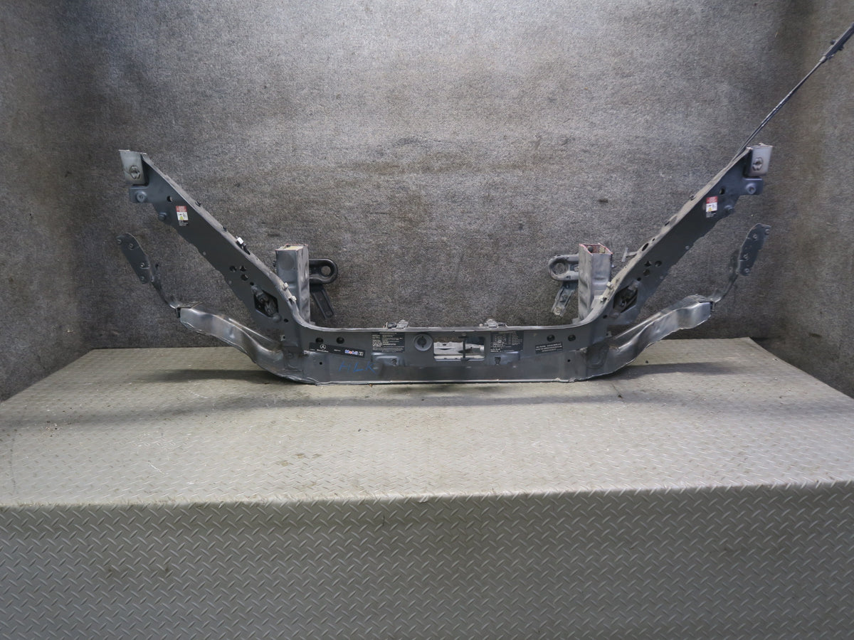 05-08 Mercedes R171 SLK Front Impact Reinforcement Bar Radiator Core Horns OEM