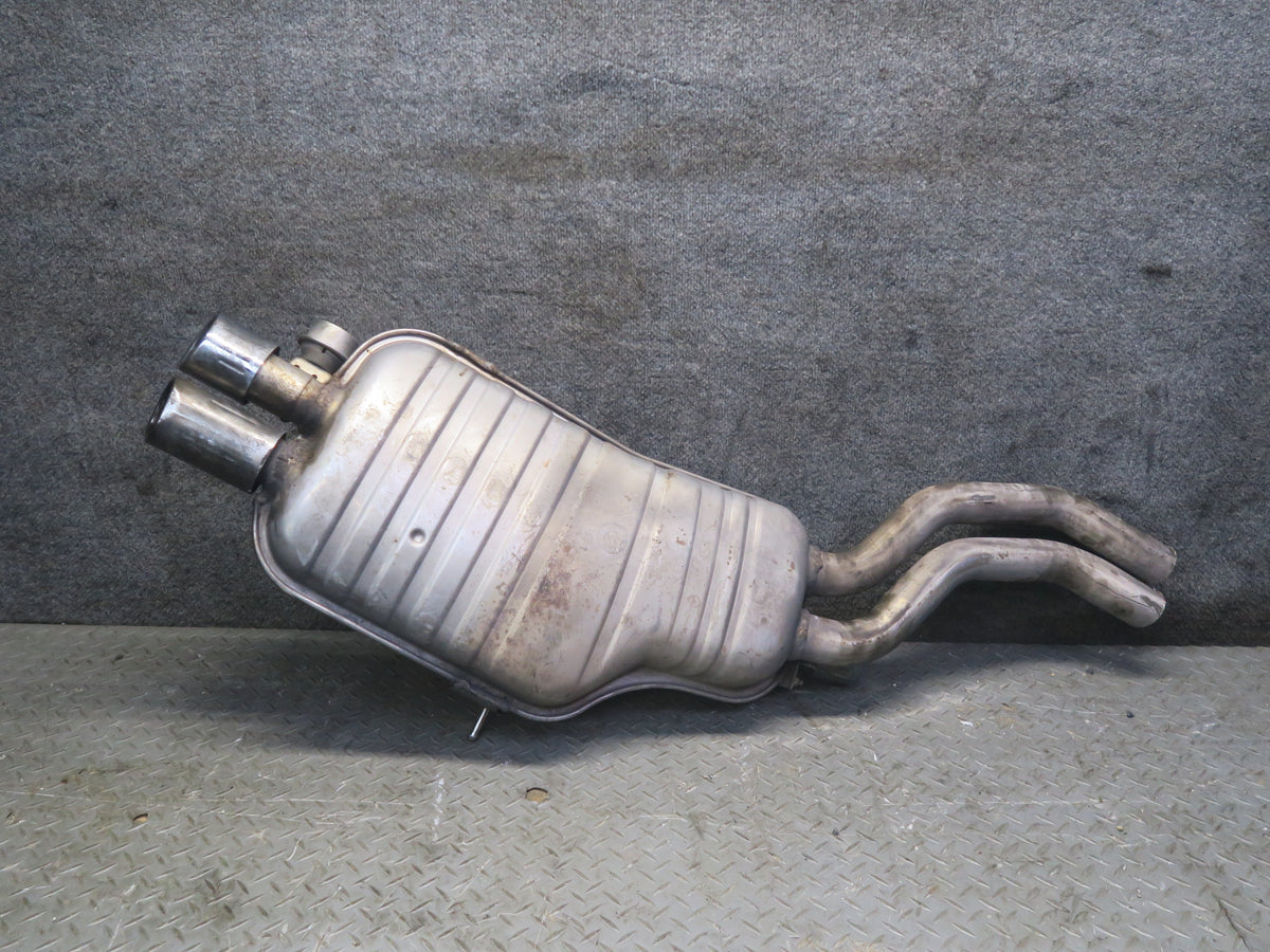 01-06 BMW E46 330ci Convertible Rear Exhaust Muffler 7502553 OEM