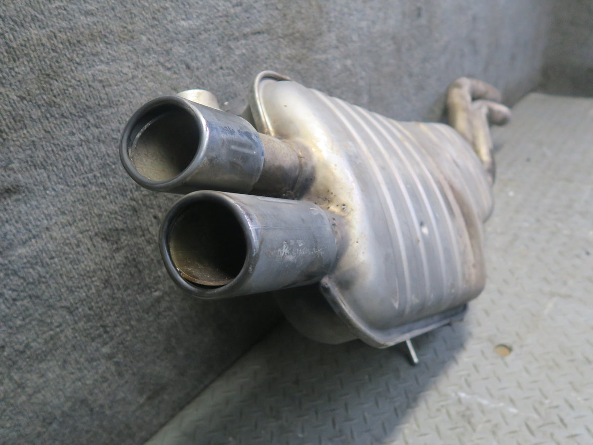 01-06 BMW E46 330ci Convertible Rear Exhaust Muffler 7502553 OEM