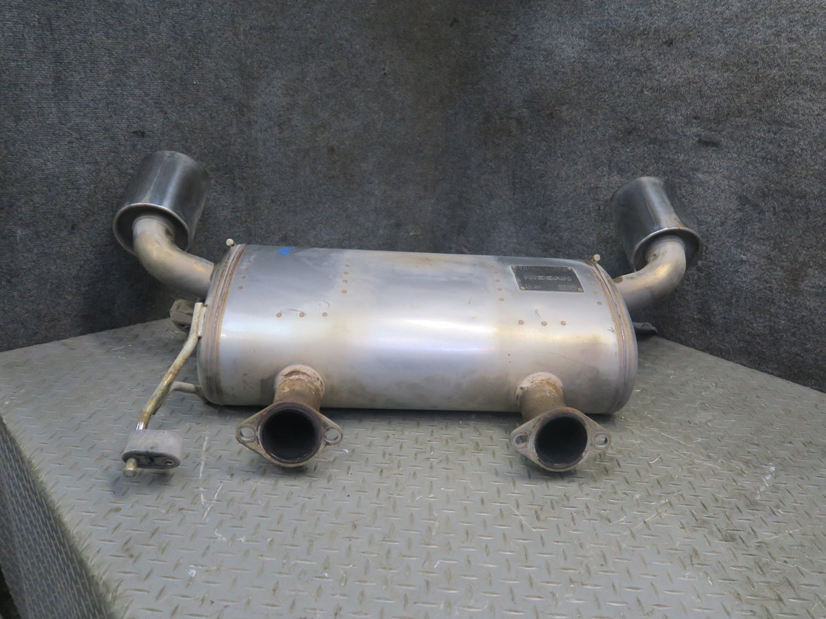 15-20 Nissan Z34 370Z Nismo Rear Exhaust Muffler w Tips 20100-6GA0A OEM