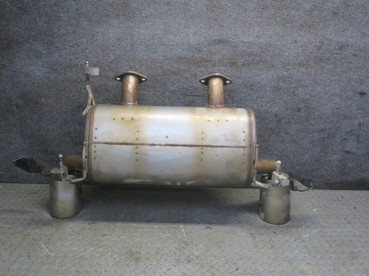 15-20 Nissan Z34 370Z Nismo Rear Exhaust Muffler w Tips 20100-6GA0A OEM