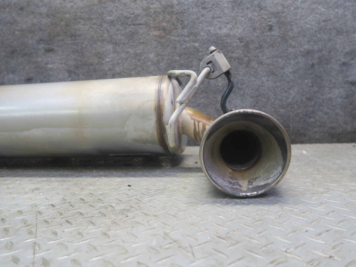 15-20 Nissan Z34 370Z Nismo Rear Exhaust Muffler w Tips 20100-6GA0A OEM