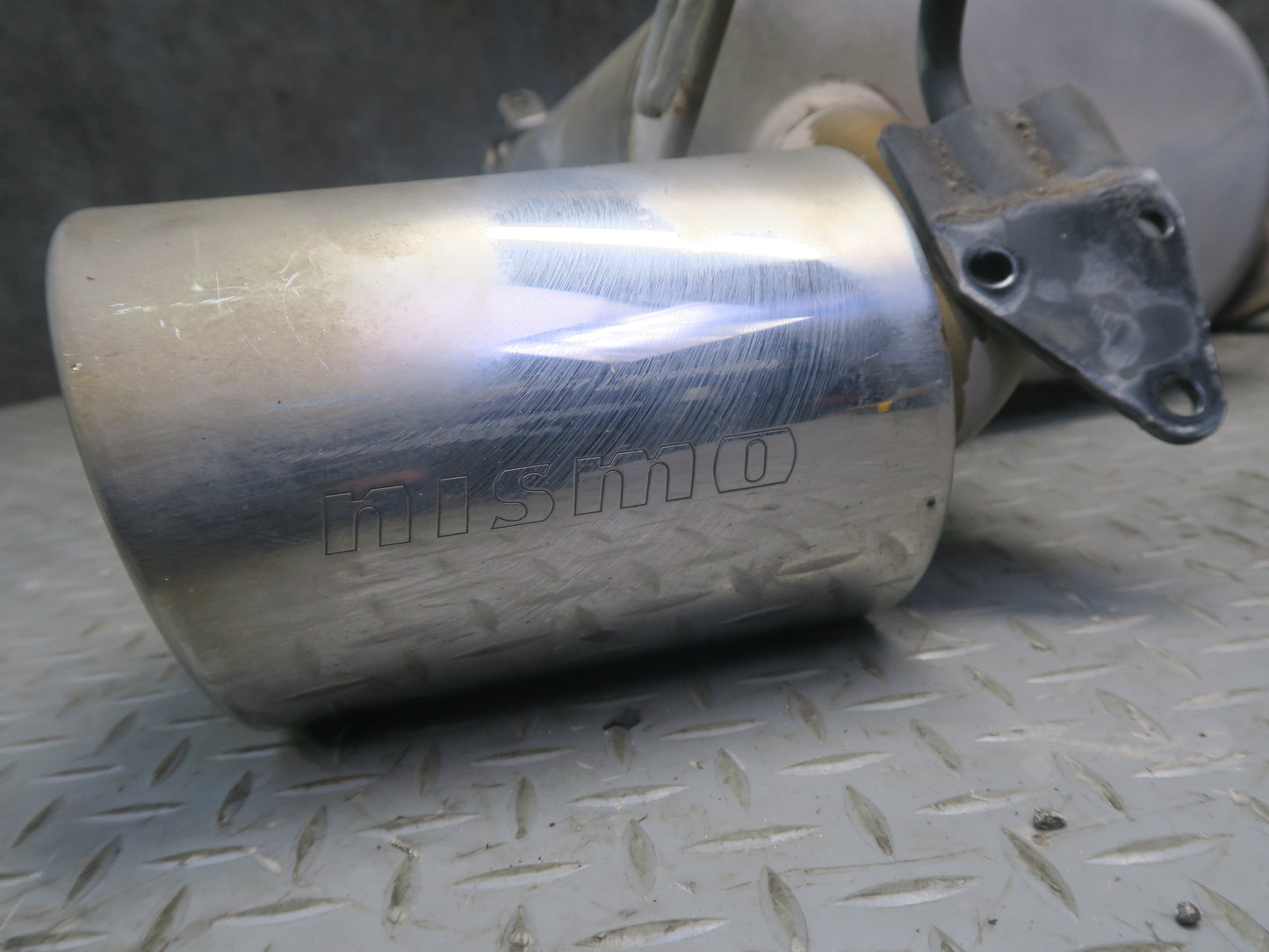 15-20 Nissan Z34 370Z Nismo Rear Exhaust Muffler w Tips 20100-6GA0A OEM