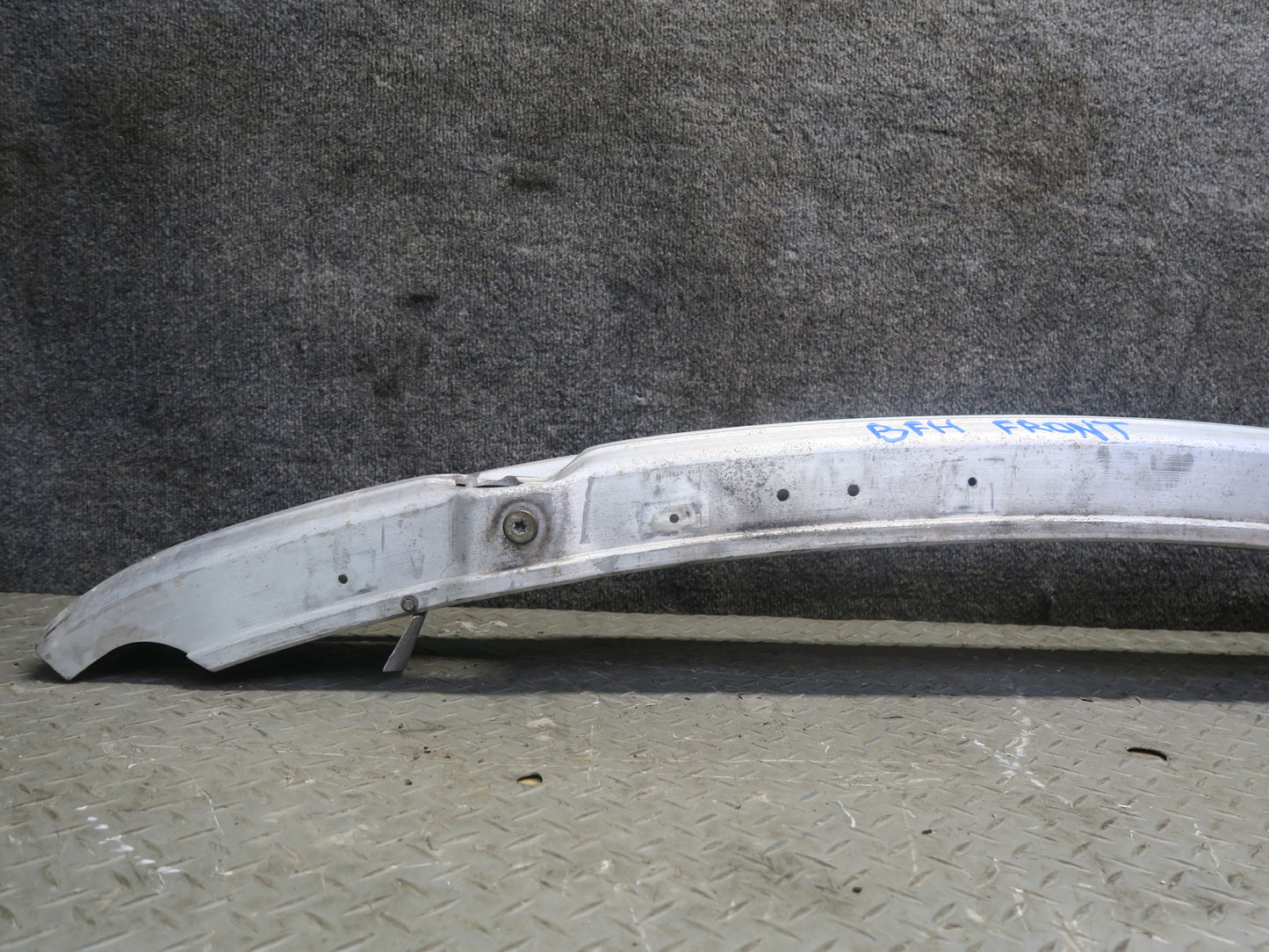 97-03 BMW E39 540i Front Bumper Impact Reinforcement Bar OEM