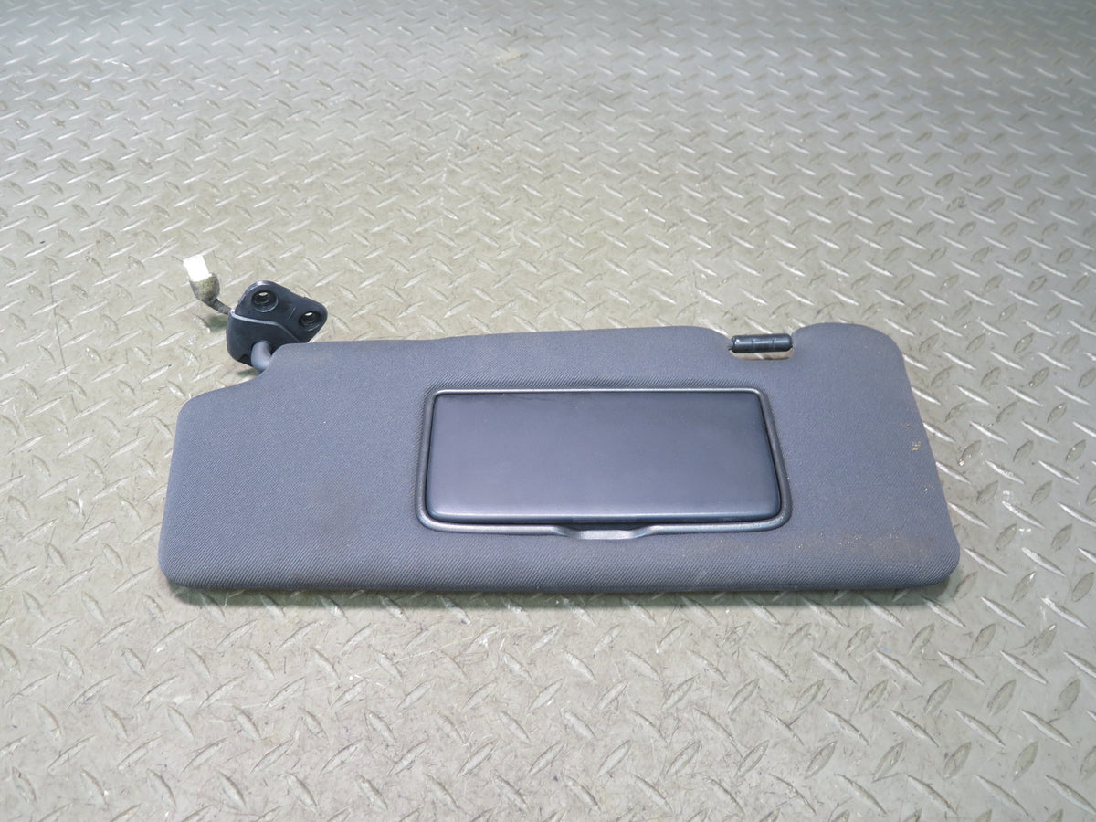09-20 Nissan Z34 370Z Coupe Set of 2 Front Right & Left Sun Visor Black OEM