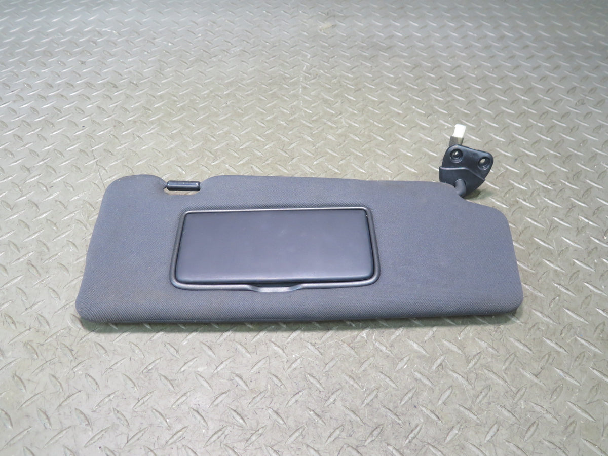 09-20 Nissan Z34 370Z Coupe Set of 2 Front Right & Left Sun Visor Black OEM