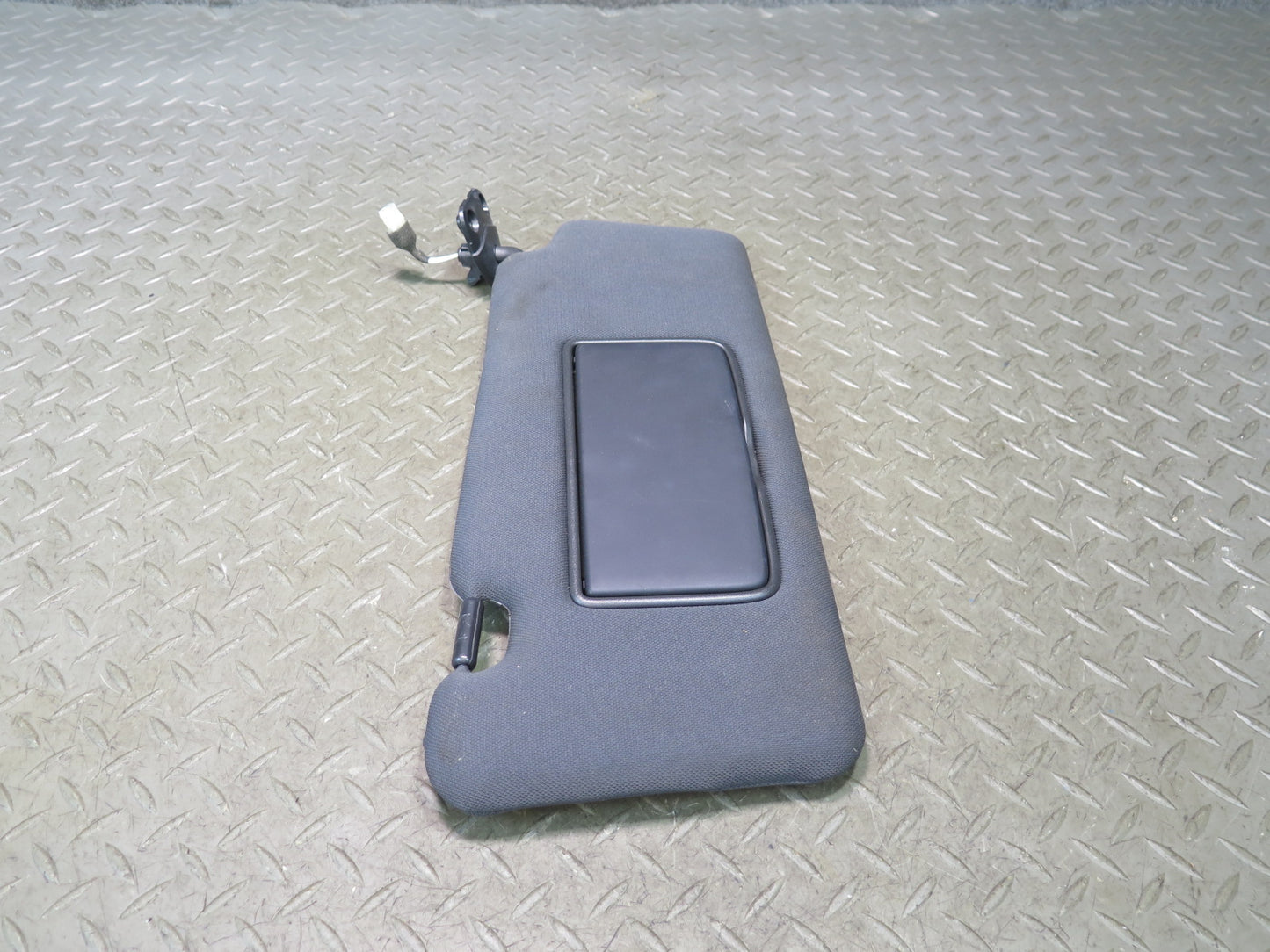 09-20 Nissan Z34 370Z Coupe Set of 2 Front Right & Left Sun Visor Black OEM