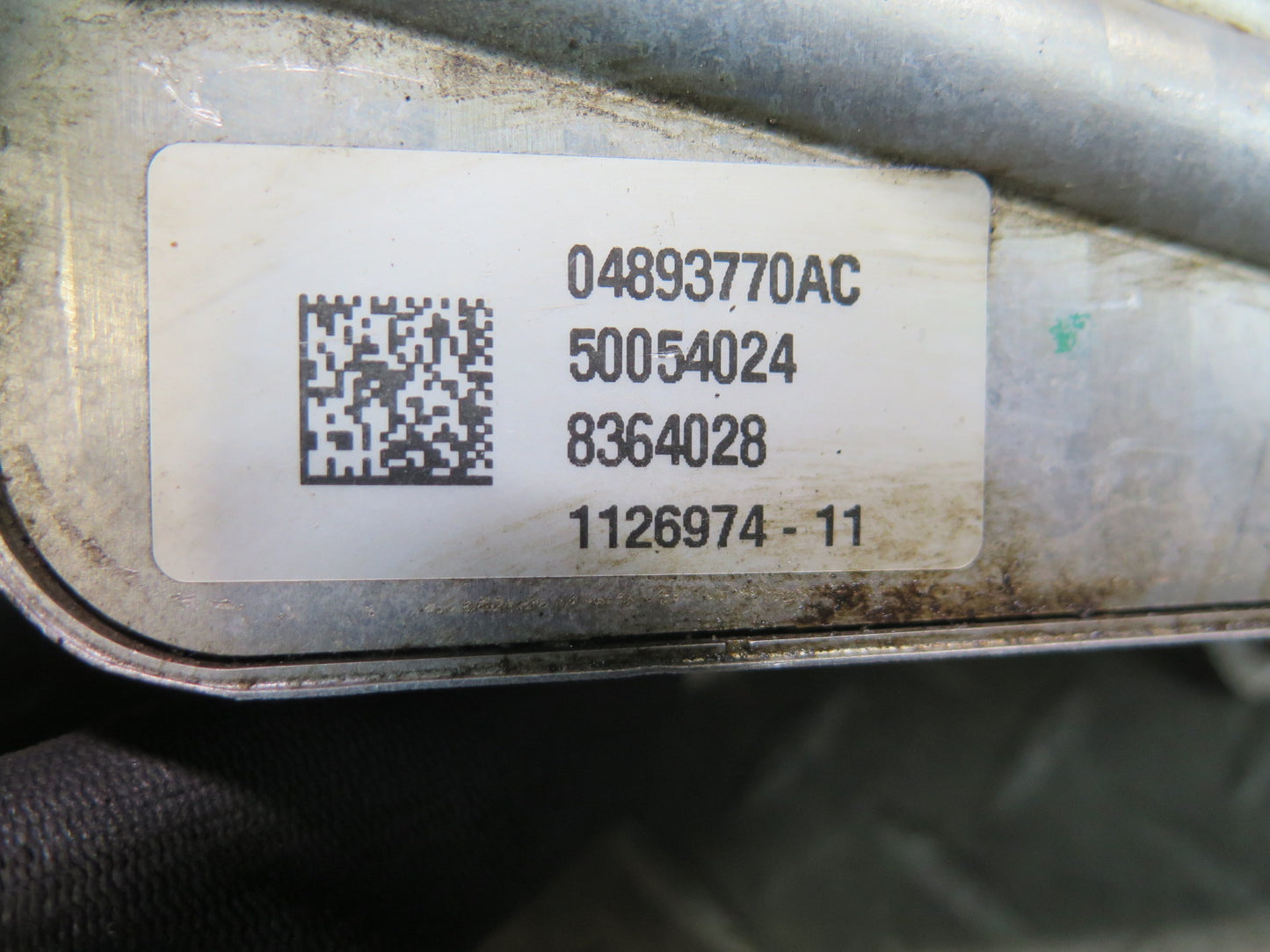 2017-2023 Alfa Romeo Stelvio Engine Motor Oil Cooler 50054024
