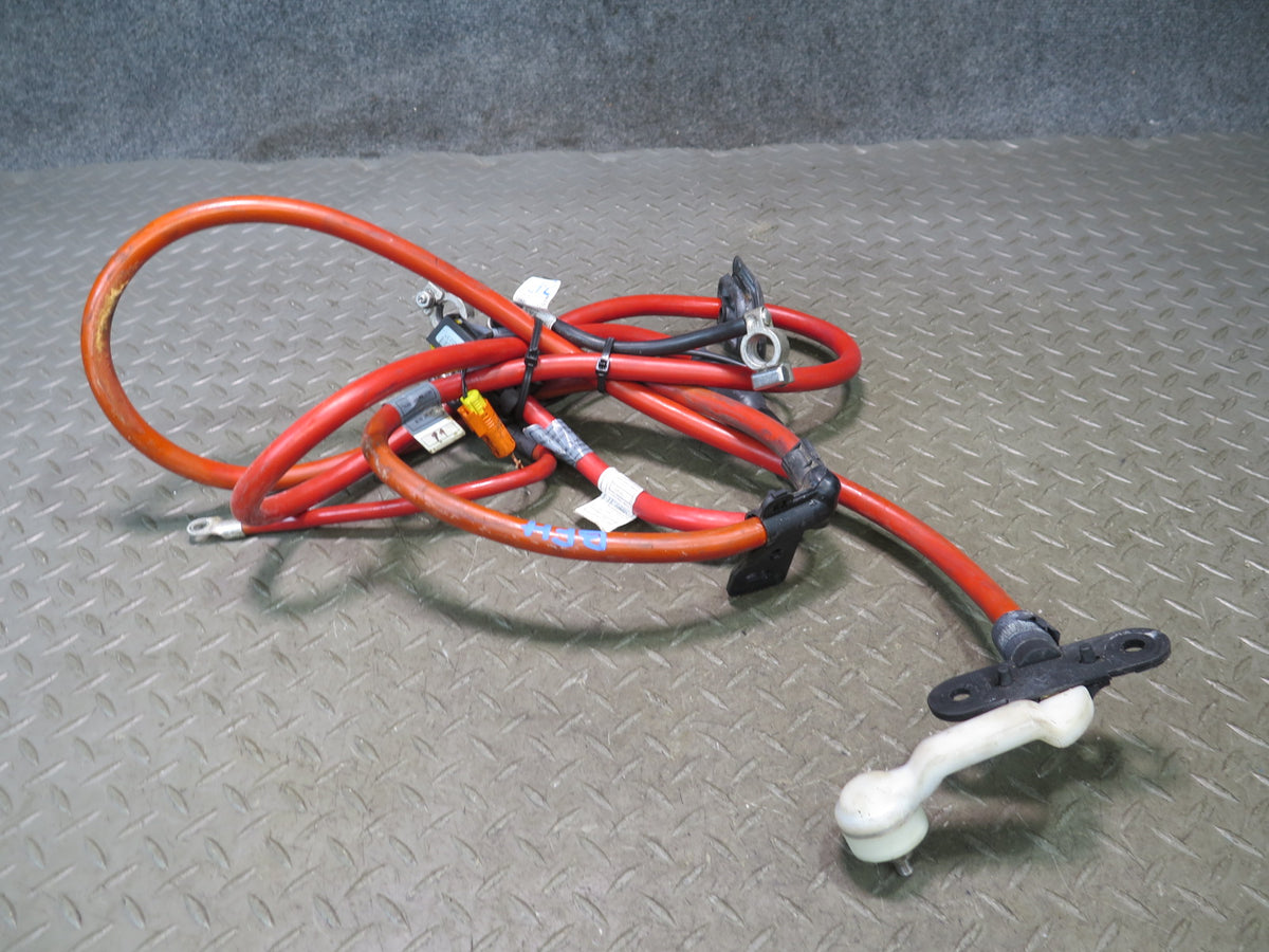 98-03 BMW E39 540i Set of 2 Positive & Negative Battery Cable OEM