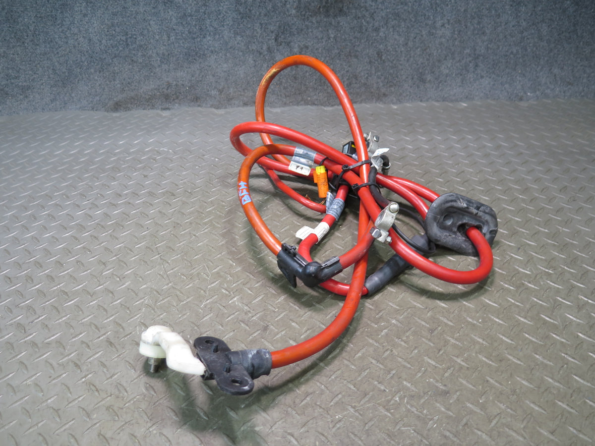 98-03 BMW E39 540i Set of 2 Positive & Negative Battery Cable OEM