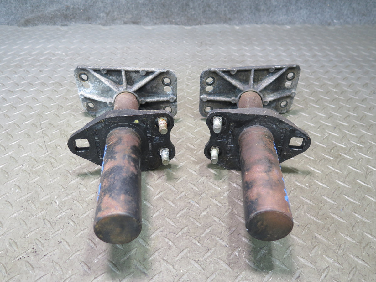 86-91 Mercedes W126 560SEL Set of 2 Front Bumper Impact Reinforcement Shock OEM
