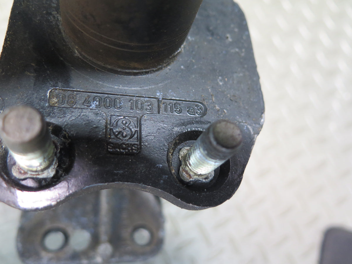 86-91 Mercedes W126 560SEL Set of 2 Front Bumper Impact Reinforcement Shock OEM