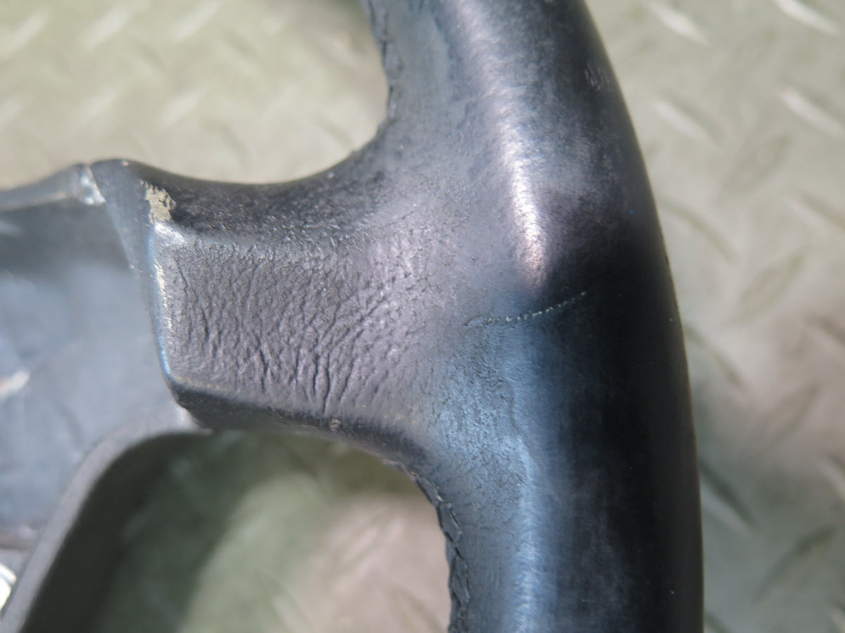 97-99 BMW E39 540i 4 Spoke Leather Steering Black 1094259 Damaged