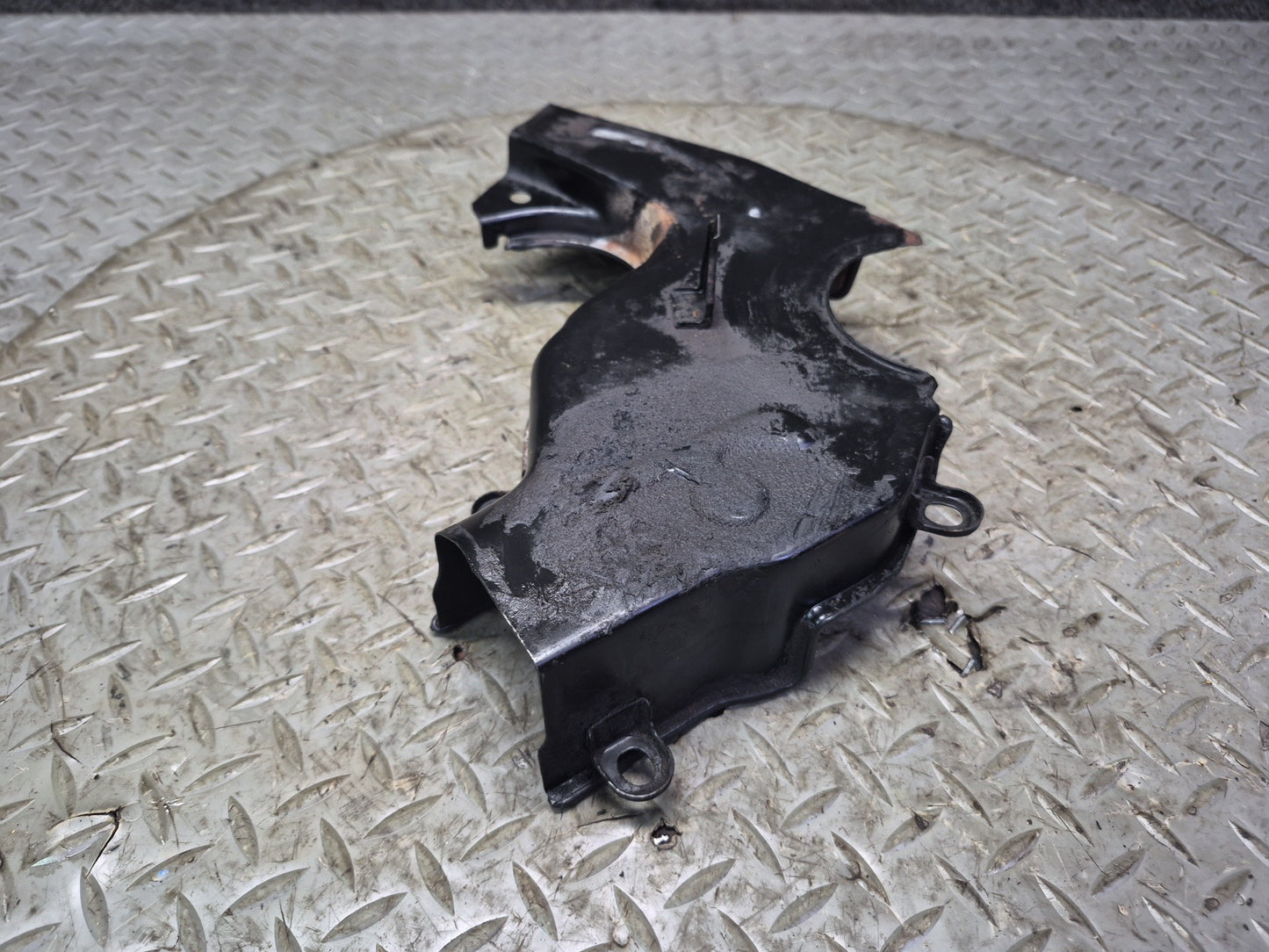 84-86 Nissan Z31 300ZX VG30E NA Set of 2 Engine Timing Belt Cover  OEM