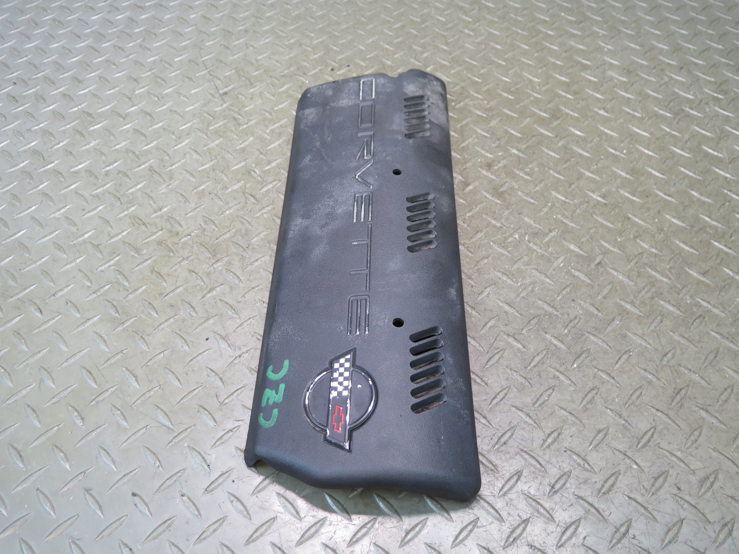 92-93 Chevrolet Corvette C4 V8 5.7L LT1 Left & Right Fuel Rail Covers OEM