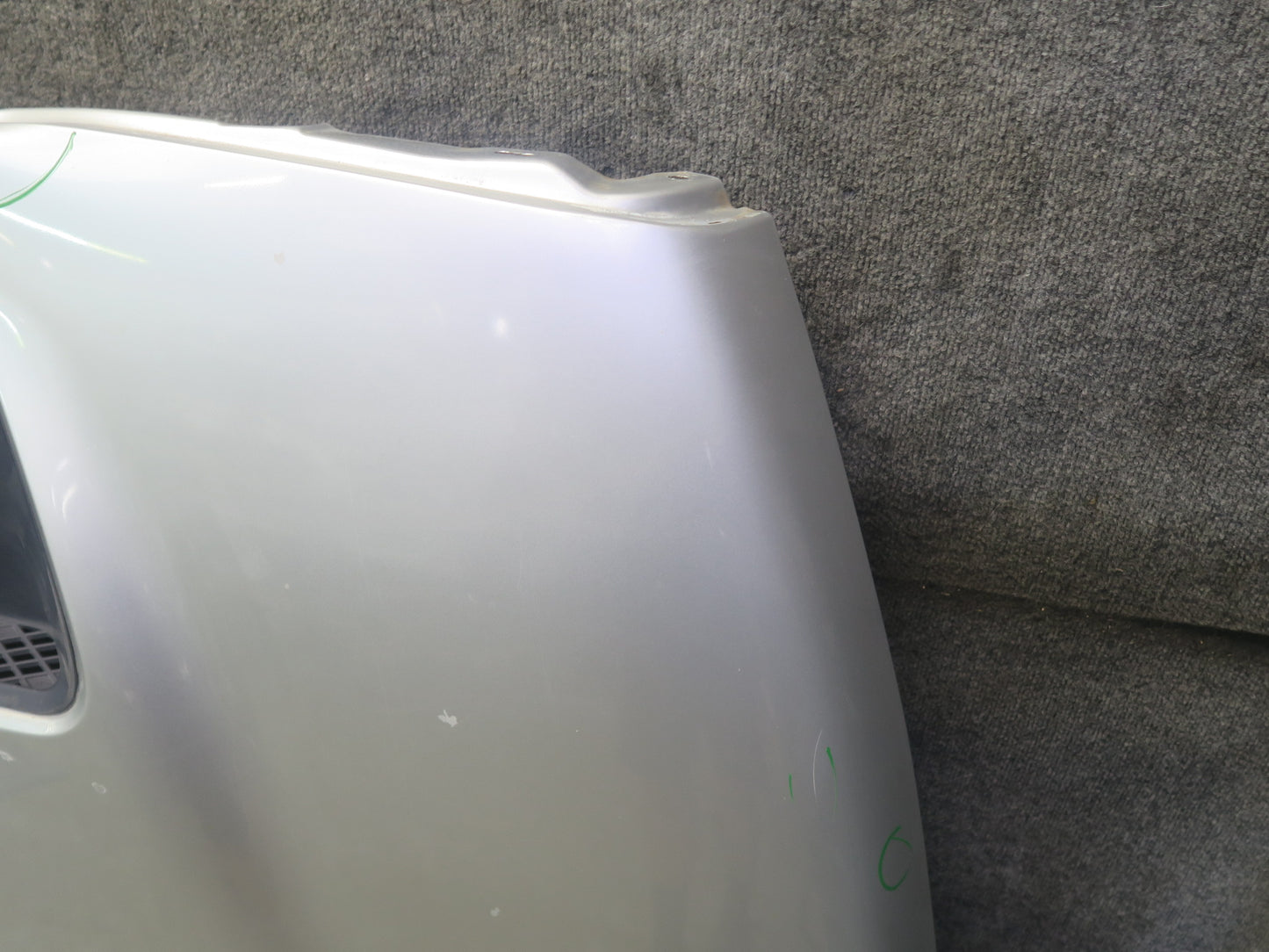 05-06 Dodge RAM SRT10 DR Front Hood Bonnet Shell Panel Bright Silver Damaged