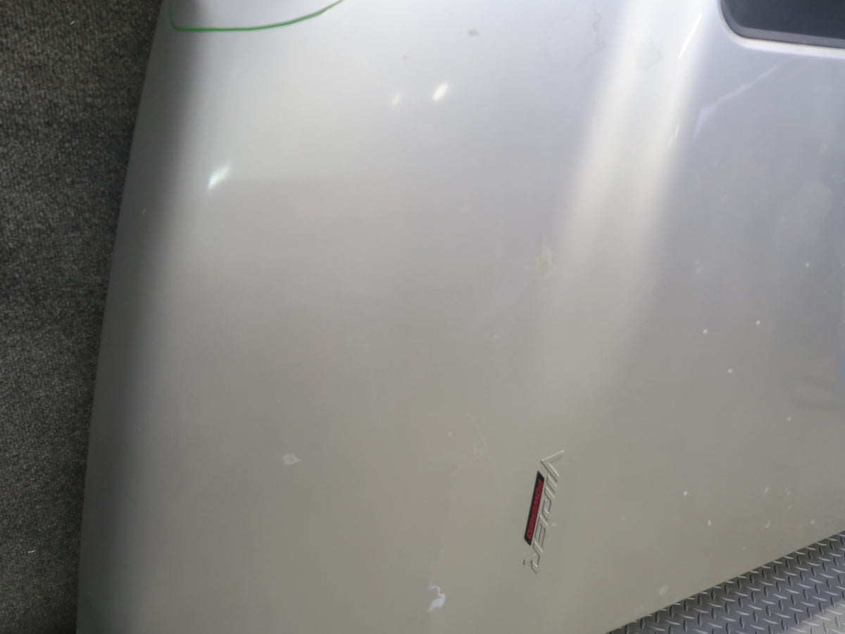 05-06 Dodge RAM SRT10 DR Front Hood Bonnet Shell Panel Bright Silver Damaged