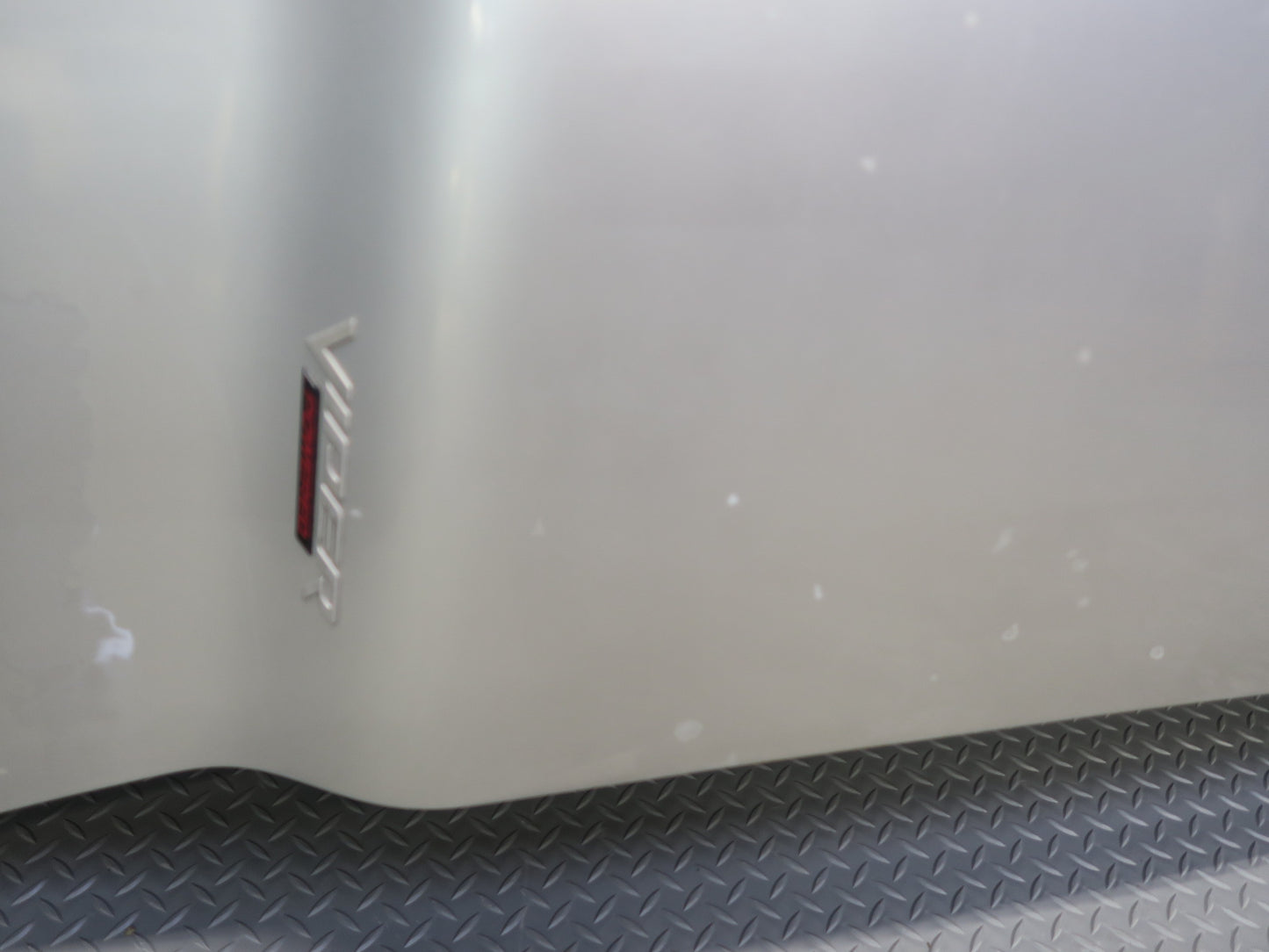05-06 Dodge RAM SRT10 DR Front Hood Bonnet Shell Panel Bright Silver Damaged