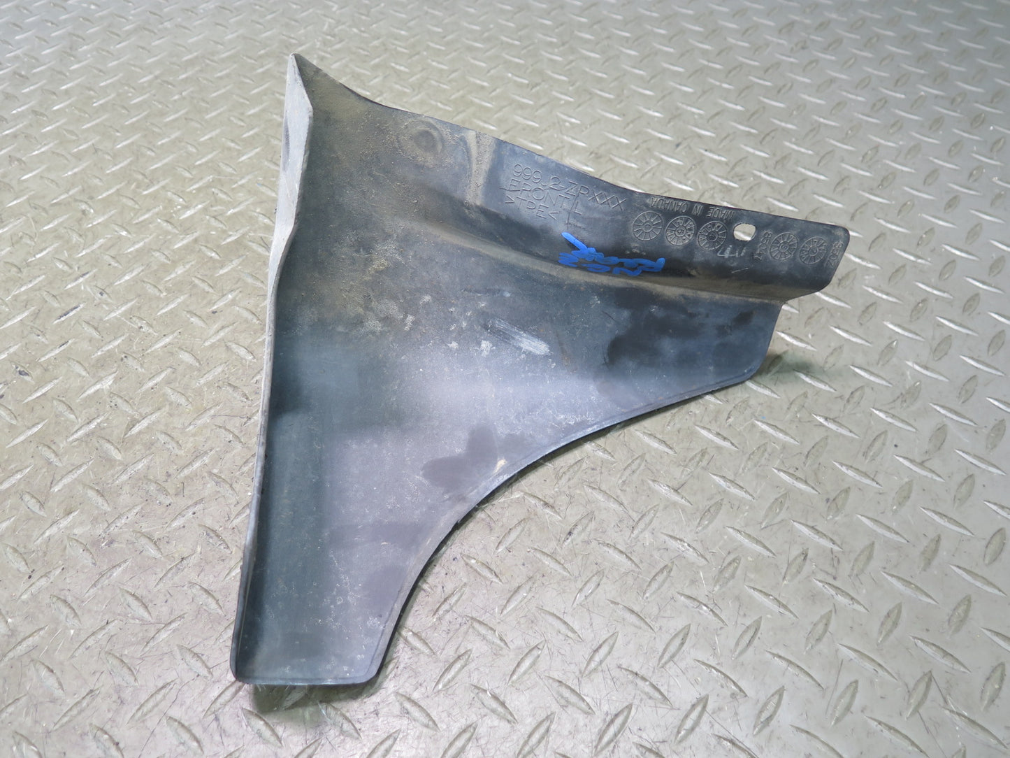 03-09 Nissan Z33 350Z Rear Left & Rights Bumper LIP MUD Guards OEM Damaged