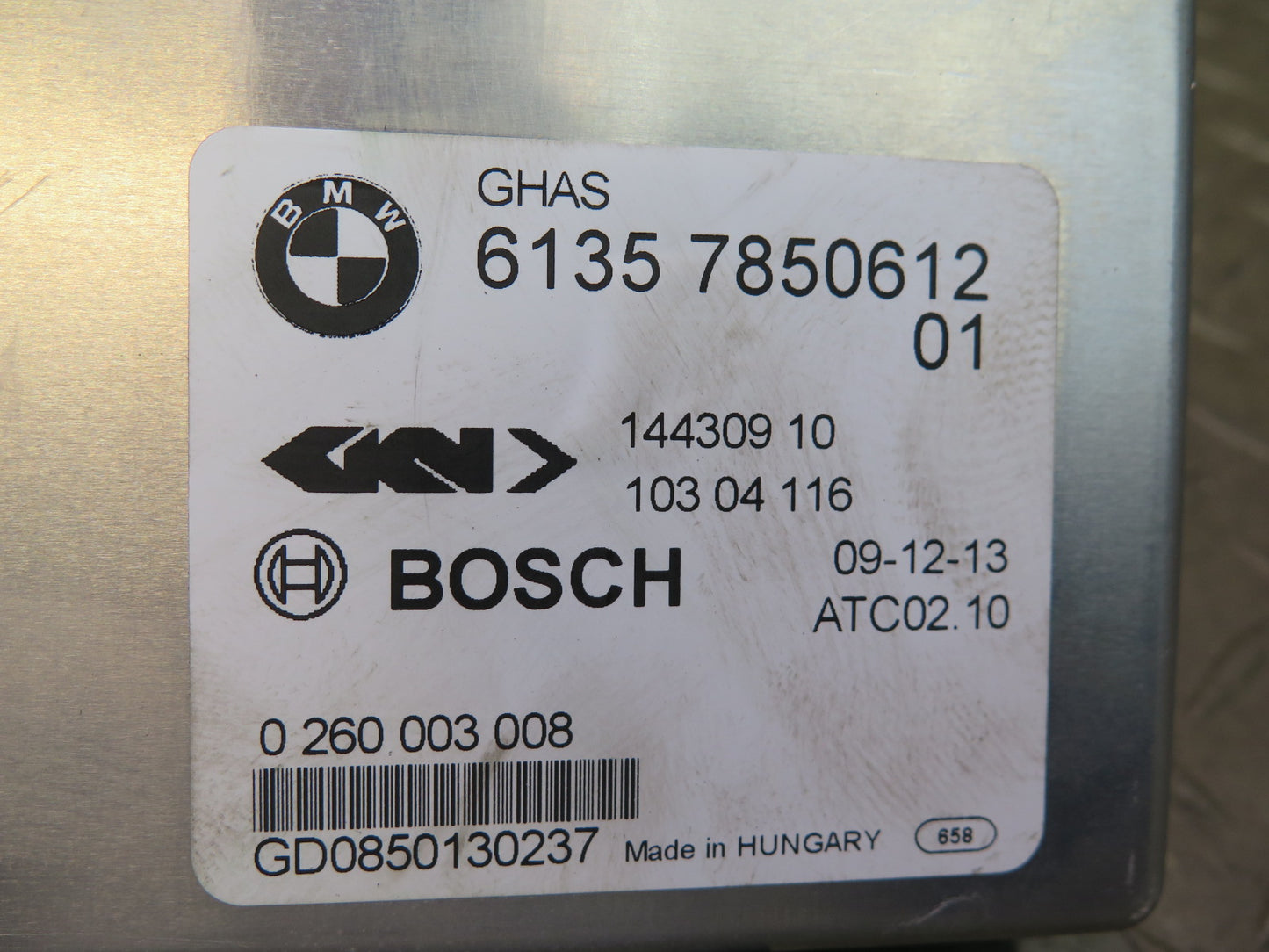 2011-2016 BMW F10 M5 Regulated Differential Lock Control Module 7850612