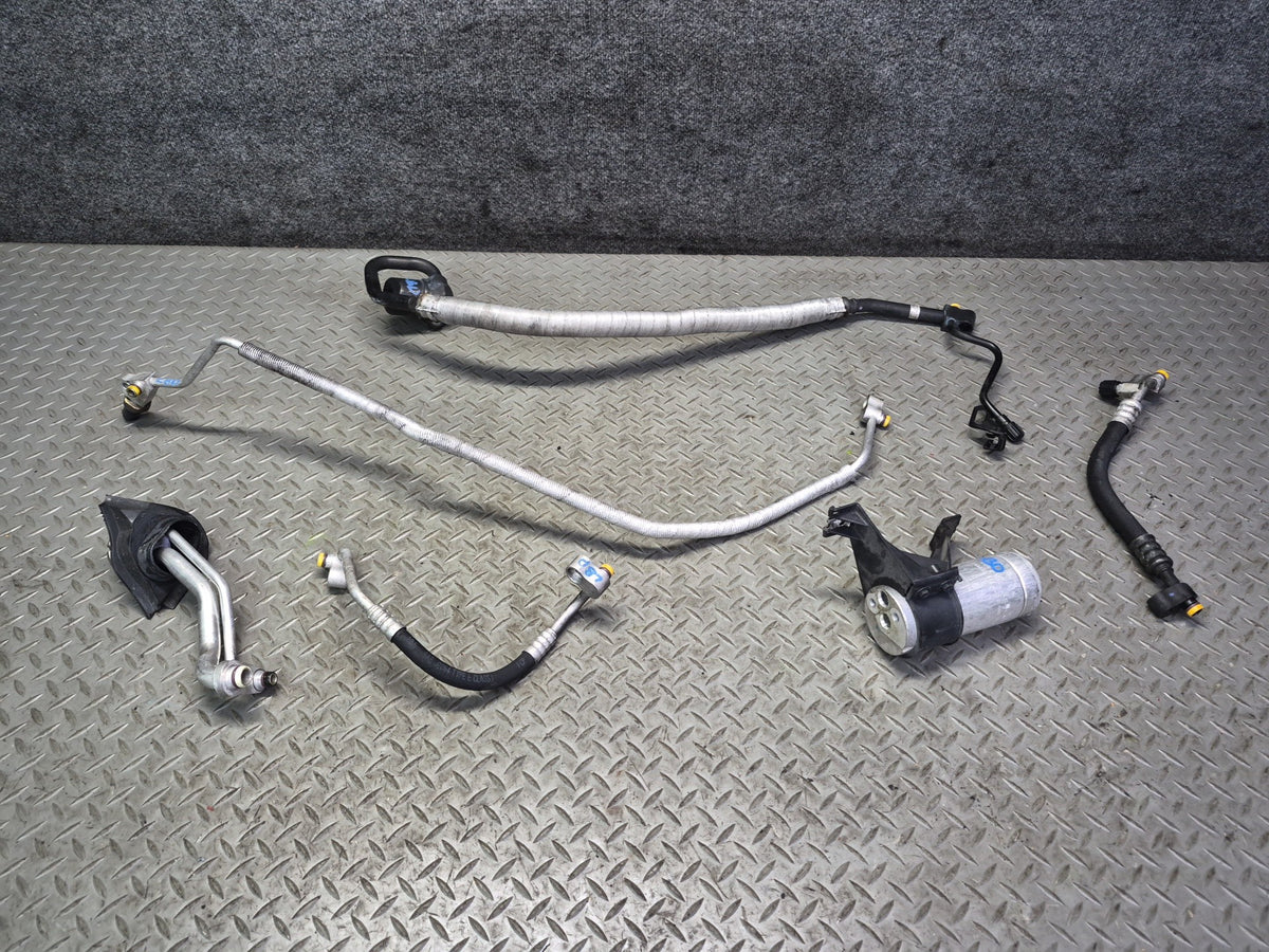01-06 BMW E46 330Ci M54 A/C Air Condition Hose Pipe Line Dryer Set OEM