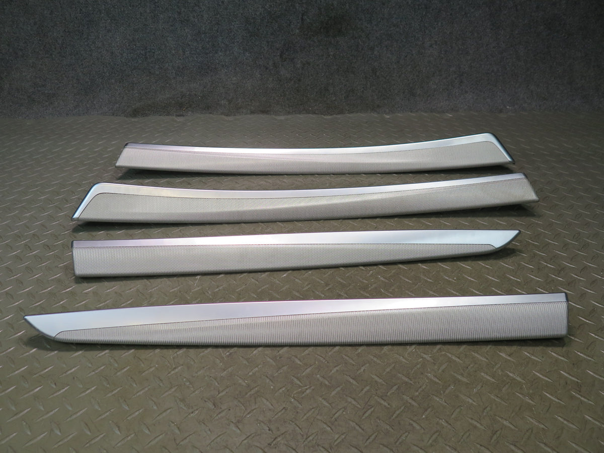 2012-2016 BMW F10 M5 Front & Rear Door Aluminium Trace Trim Bezel Panel Set of 4