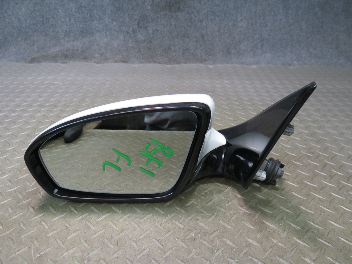 2012-2016 BMW F10 M5 Left Exterior Auto Dim Side View Mirror Alpine White