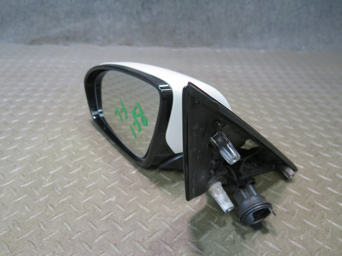 2012-2016 BMW F10 M5 Left Exterior Auto Dim Side View Mirror Alpine White