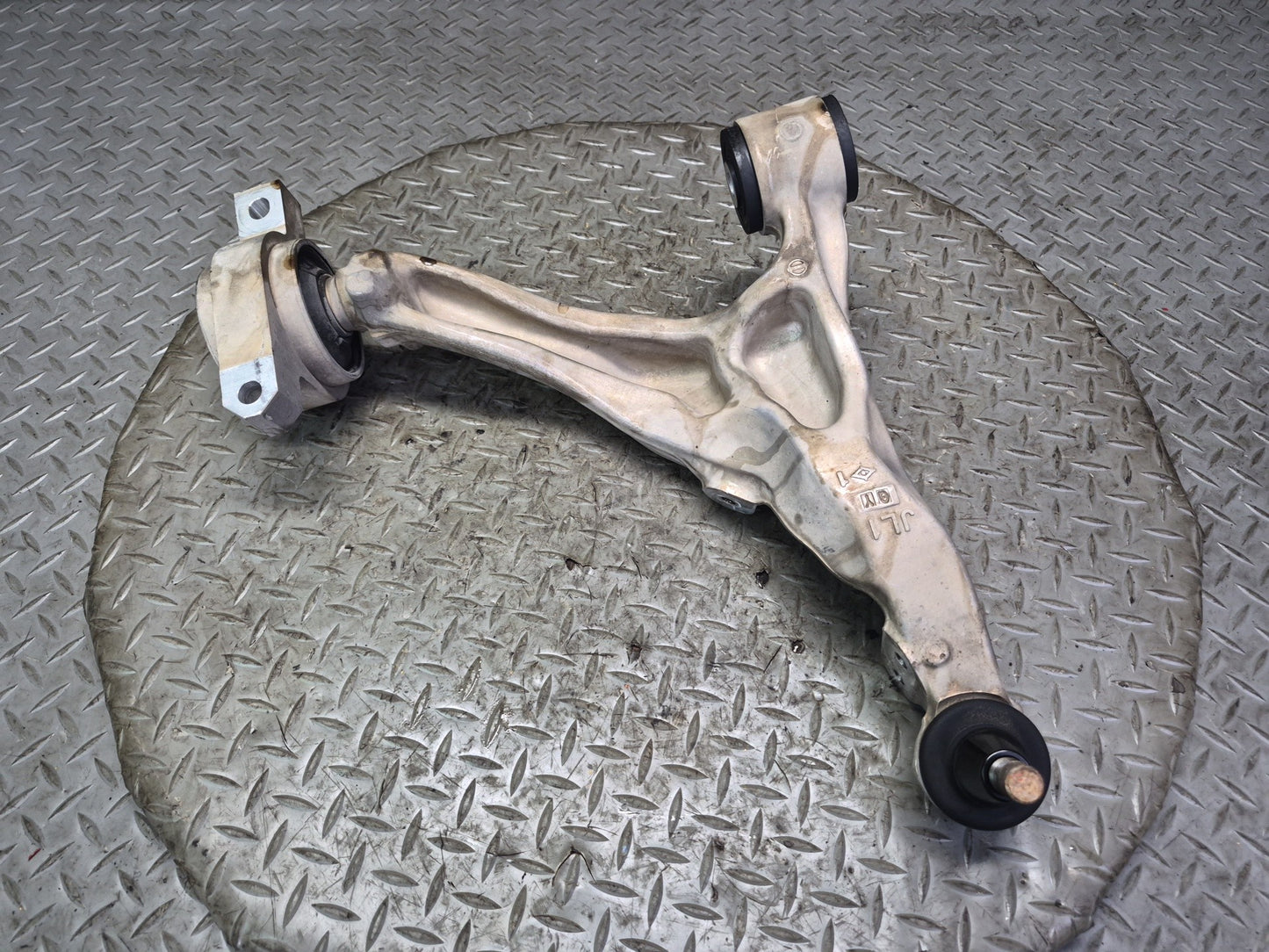 09-20 Nissan Z34 370Z Set of 2 Front Left Upper & Lower Control Arm OEM