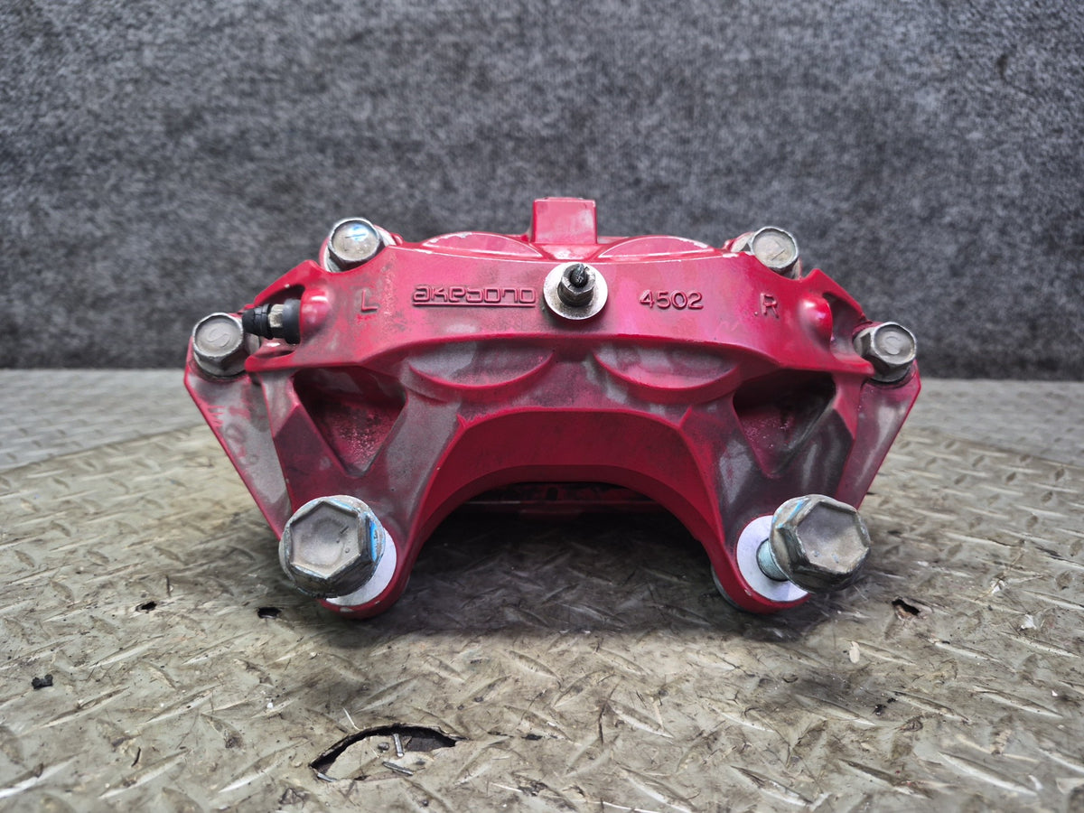 10-20 Nissan Z34 370Z Front Left Sport Brake Caliper Akebono OEM