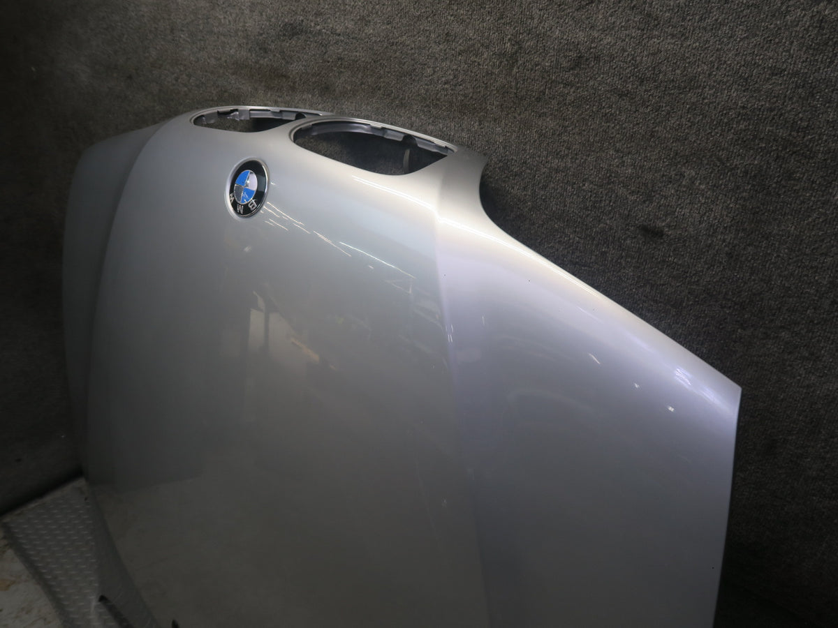 97-98 BMW E39 540i Front Hood Bonnet Shell Cover Panel Arctic Silver OEM