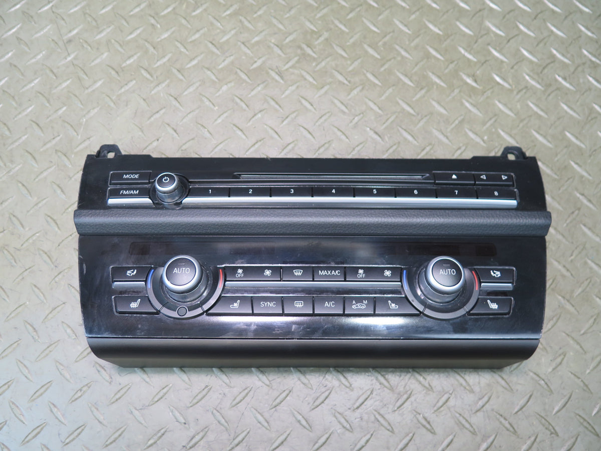 2012-2016 BMW F10 M5 A/C Heater Climate & Radio Control Switch Panel 9331833