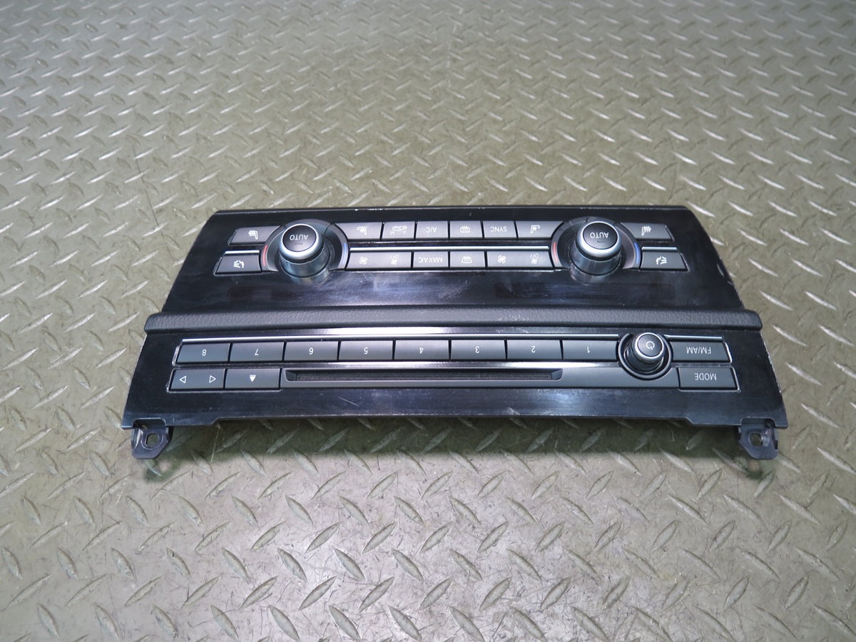 2012-2016 BMW F10 M5 A/C Heater Climate & Radio Control Switch Panel 9331833