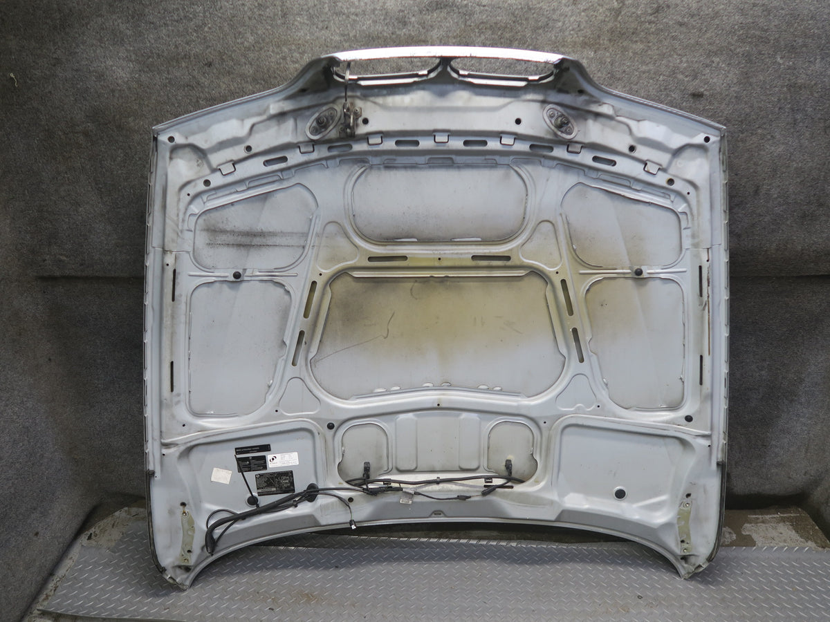 97-98 BMW E39 540i Front Hood Bonnet Shell Cover Panel Arctic Silver OEM